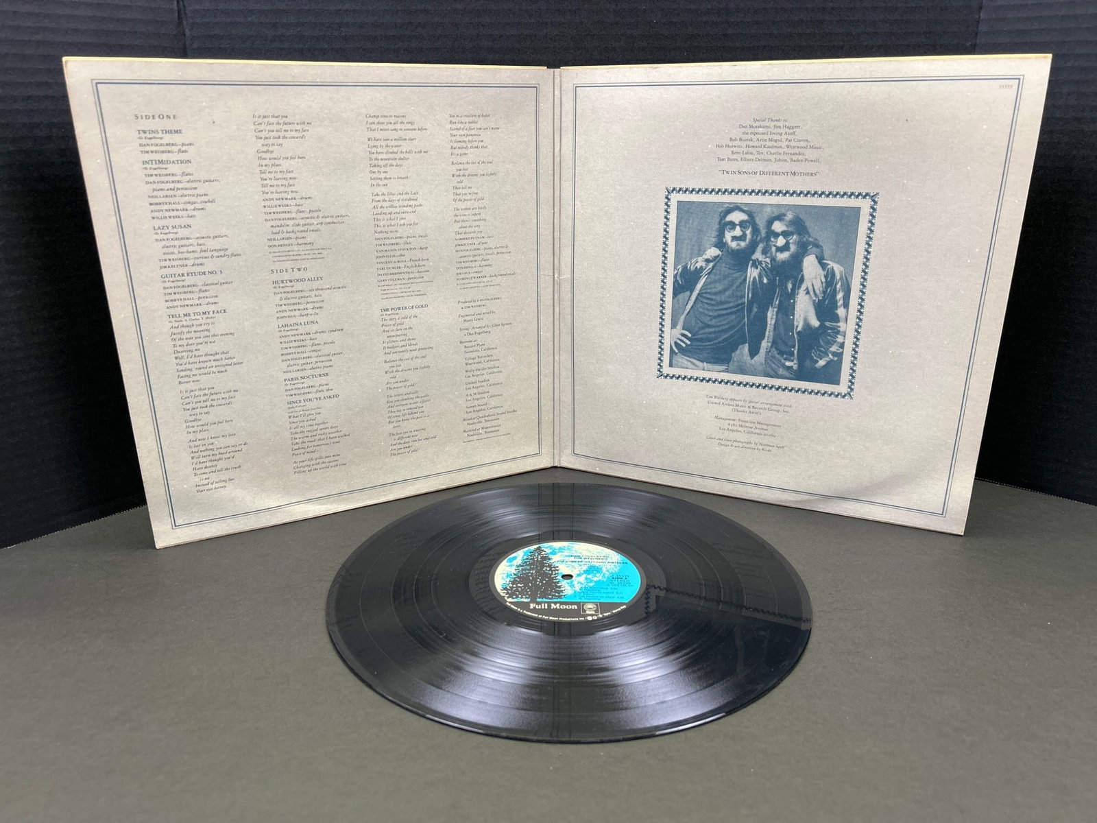 Dan Fogelberg & Tim Weisberg 'Twin Sons of Different Mothers' Vinyl LP - 3