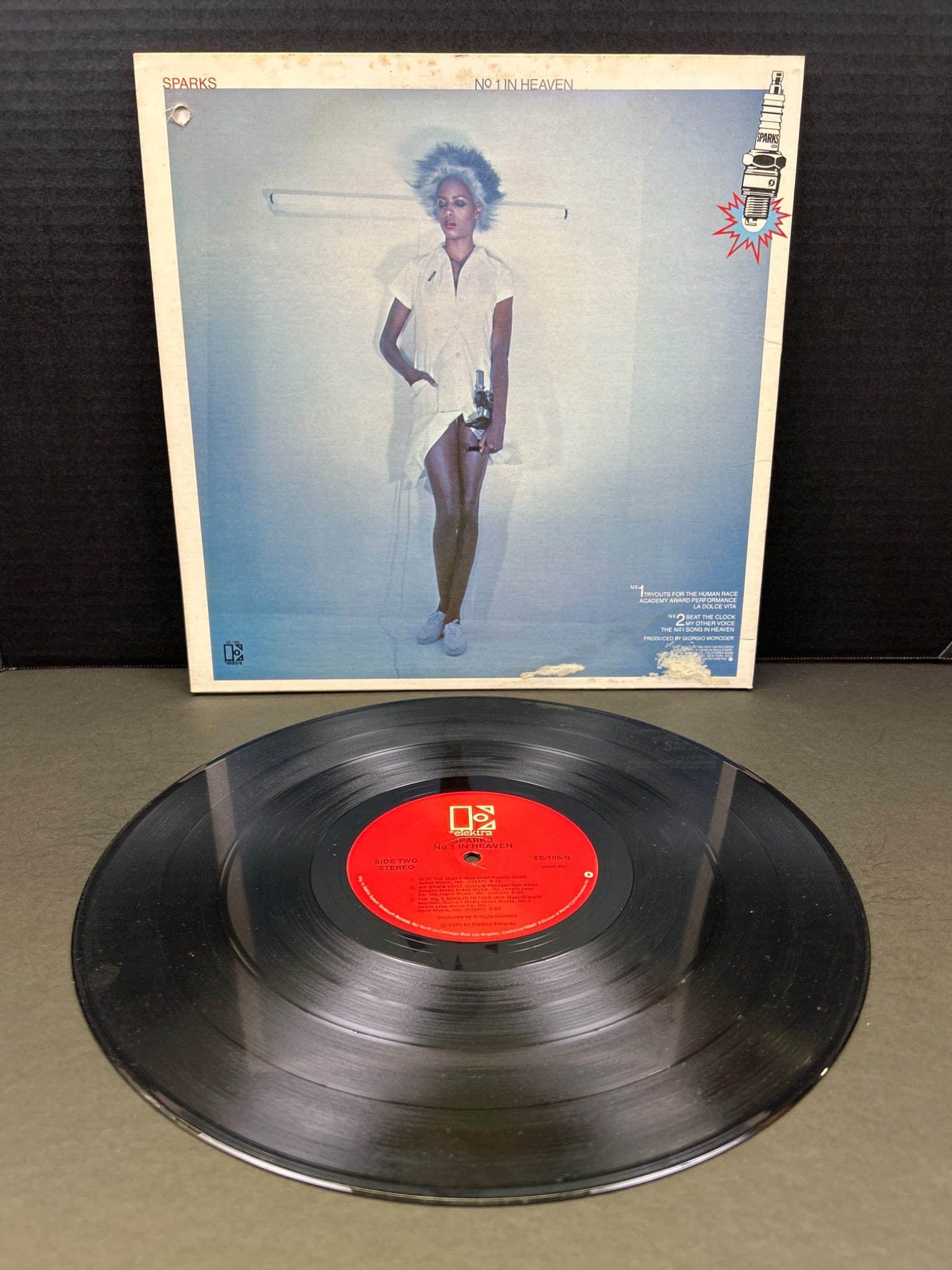 Sparks 'No. 1 In Heaven' Vinyl Record Album with Original Sleeve - 2
