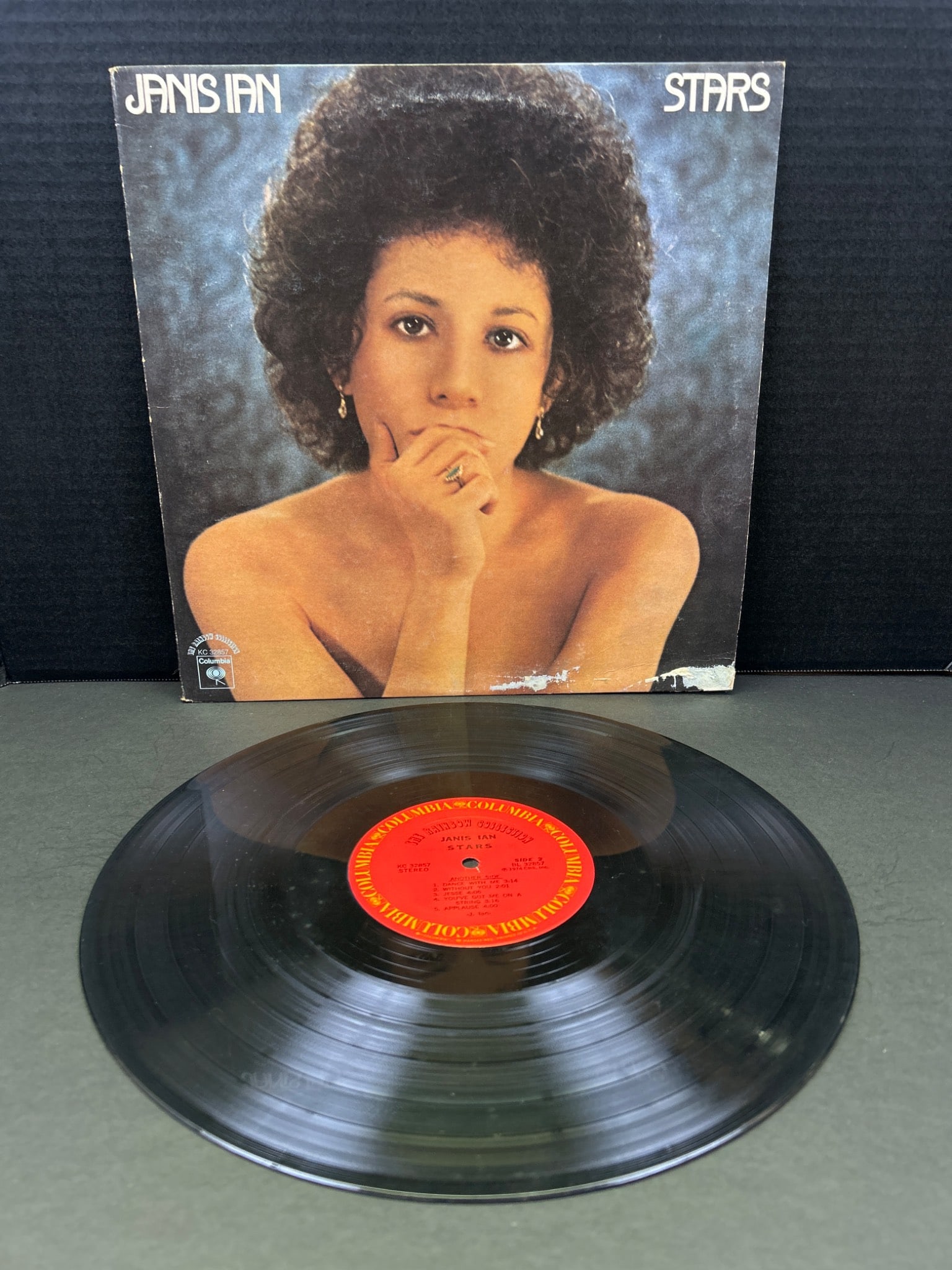 Janis Ian 'Stars' Vinyl Record with Cover (1 of 2)