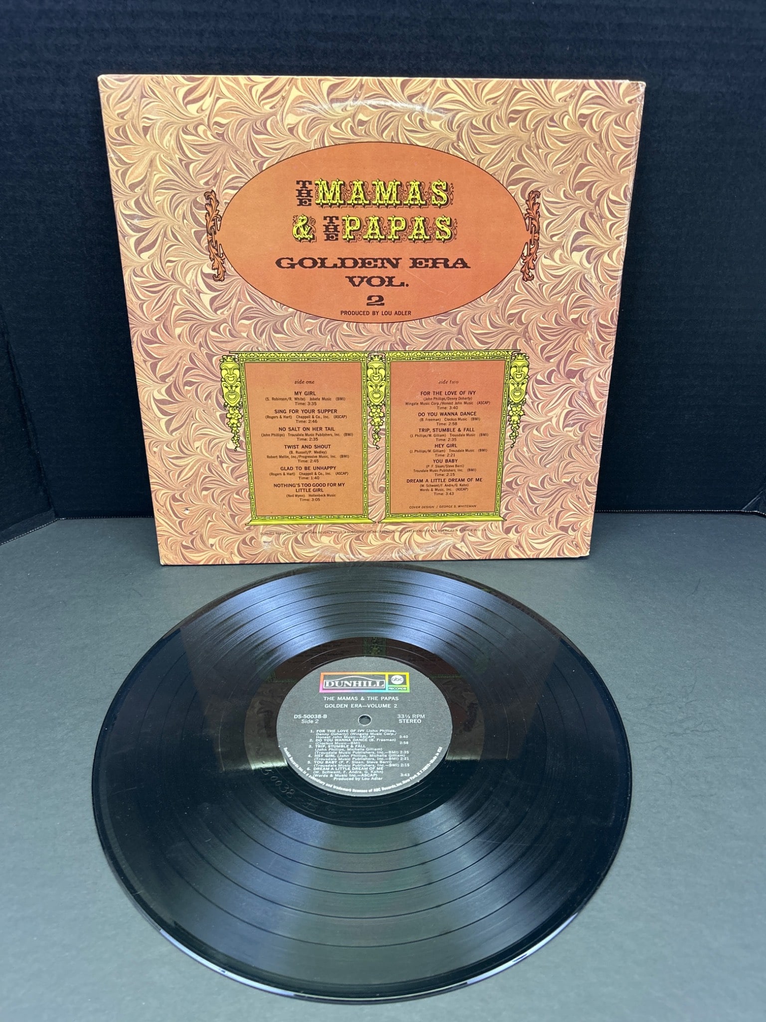 The Mamas & The Papas - Golden Era Vol. 2 Vinyl Record With Gatefold Sleeve - 2