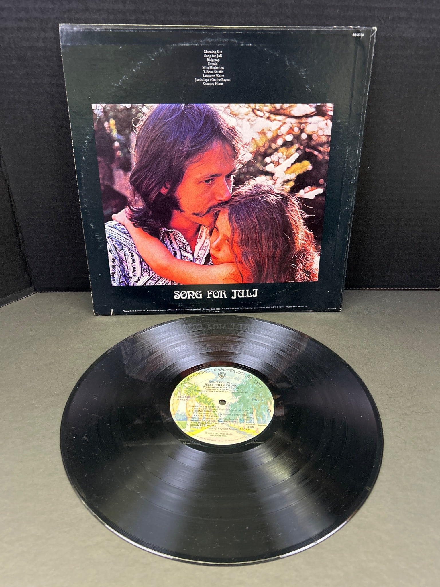Jesse Colin Young Vinyl Records Including 'Jesse Colin Young' and 'Song for Juli' - 2