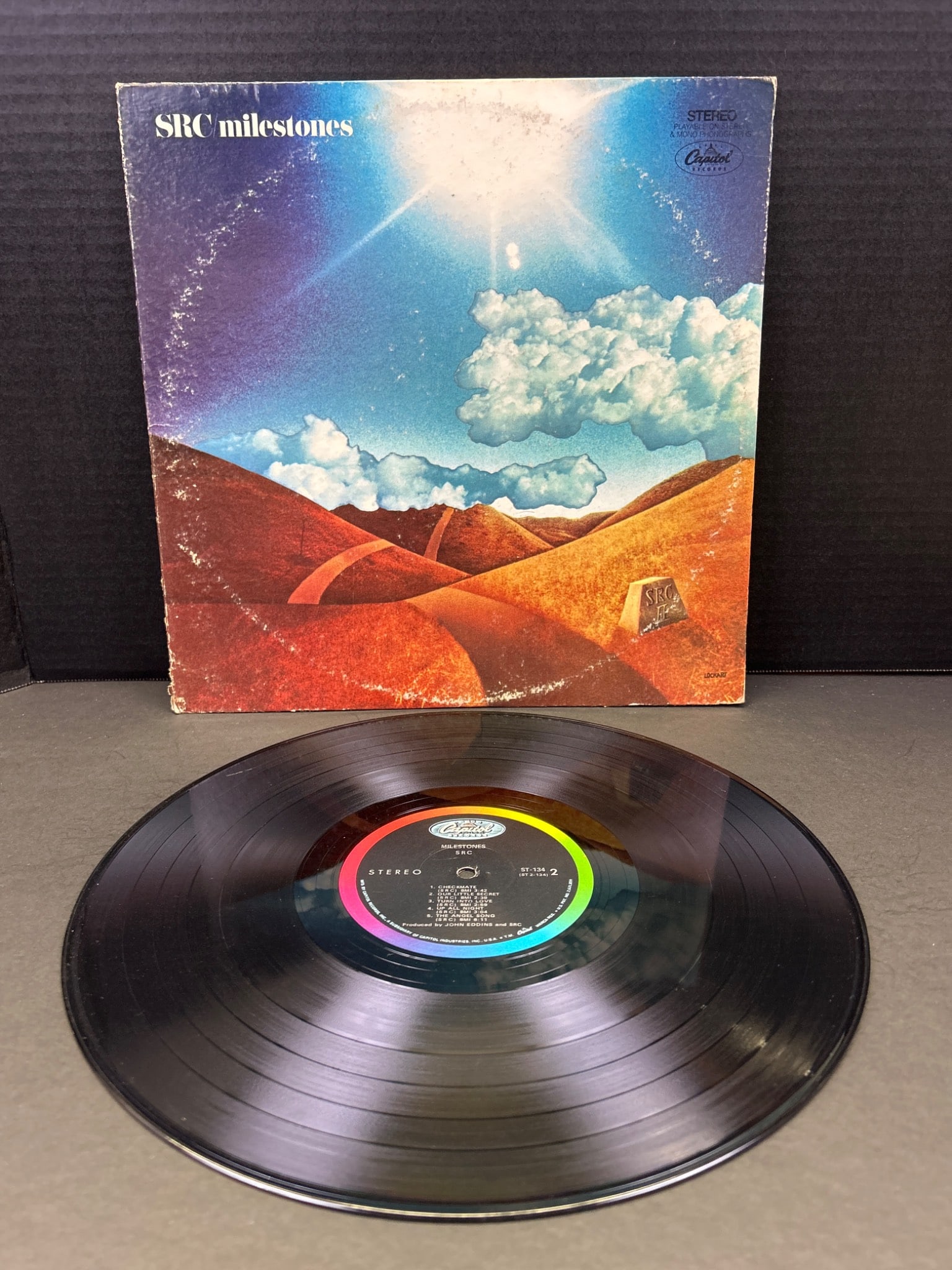SRC Milestones Vinyl Record, Capitol ST-6329, 1969 (1 of 2)