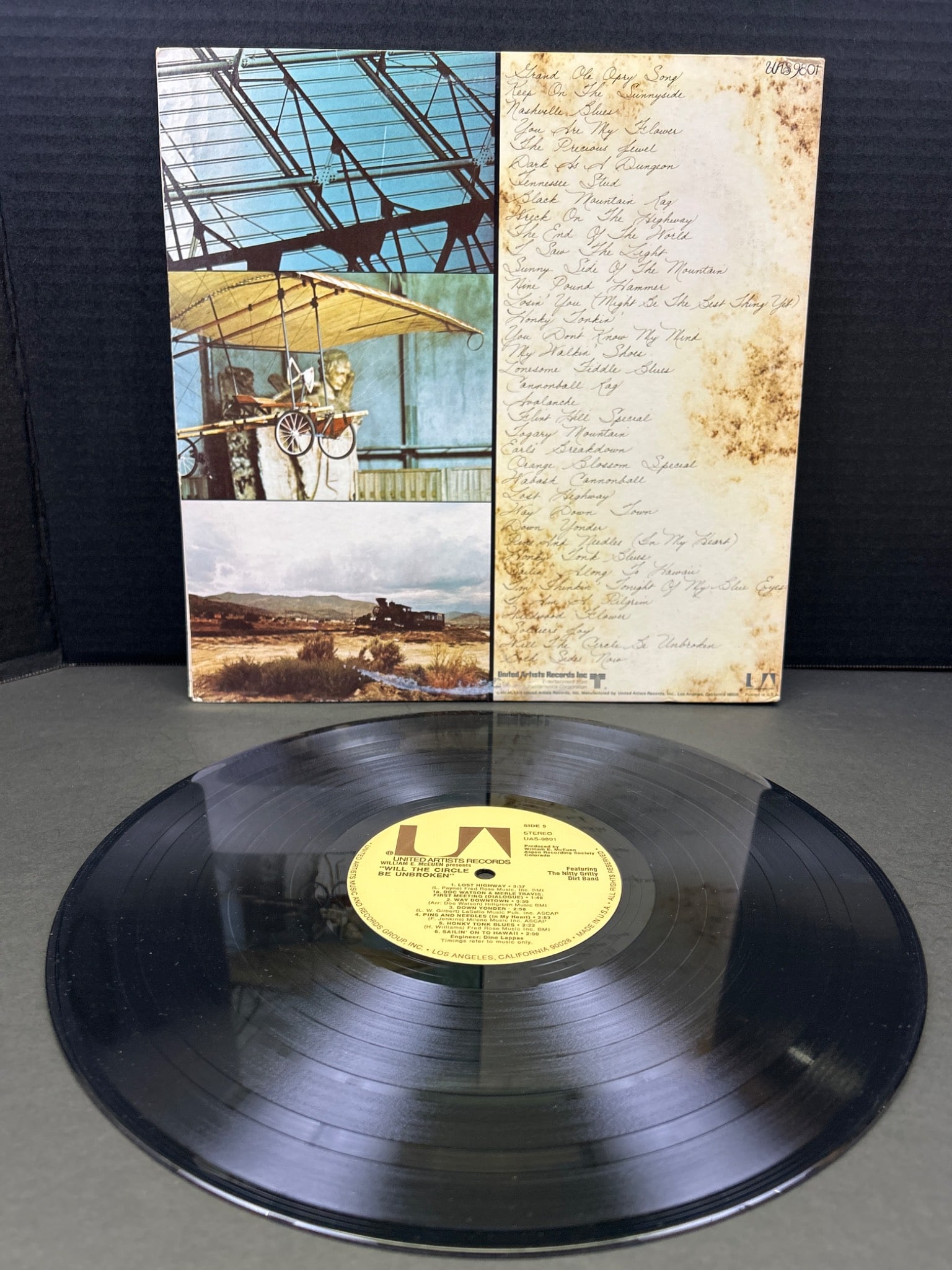Will the Circle Be Unbroken Vinyl Record Set by Nitty Gritty Dirt Band - 2