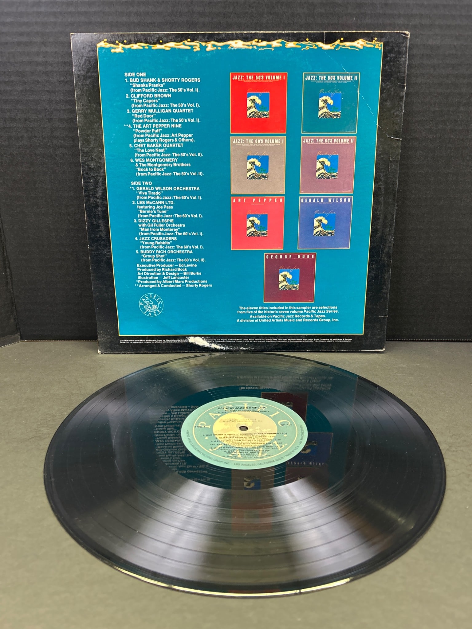 Pacific Jazz Sampler 12-Inch Vinyl LP Record - 2