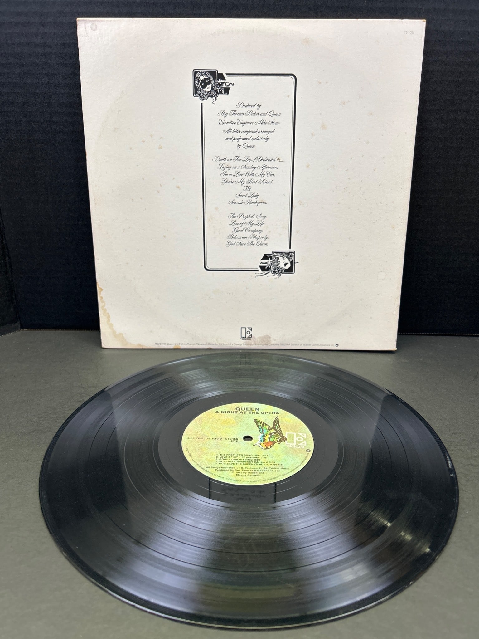Queen - A Night at the Opera Vinyl LP Record, 1975 - 2