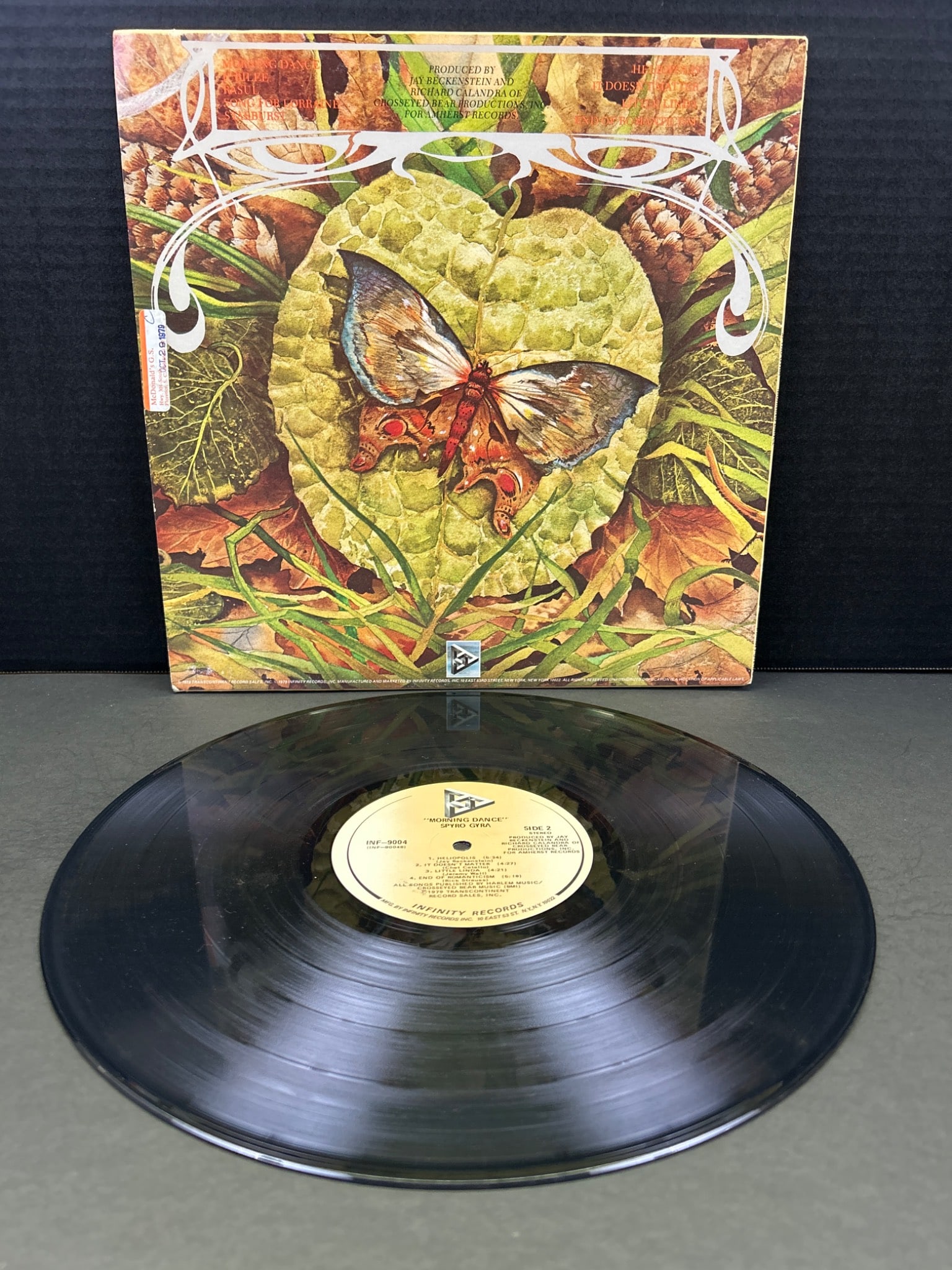 Spyrogyra Vinyl Record Album with Original Cover - 2