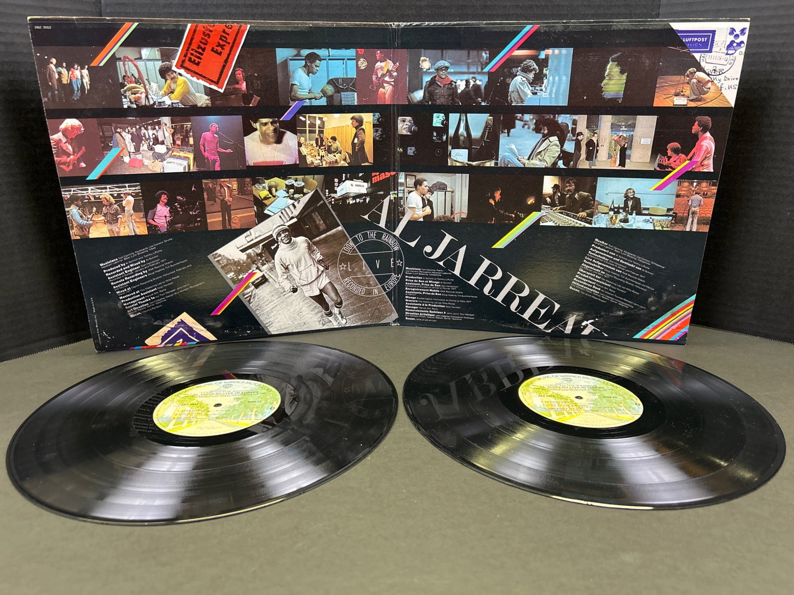 Al Jarreau 'Look to the Rainbow' Live Double Vinyl LP - 1977 Release - 2