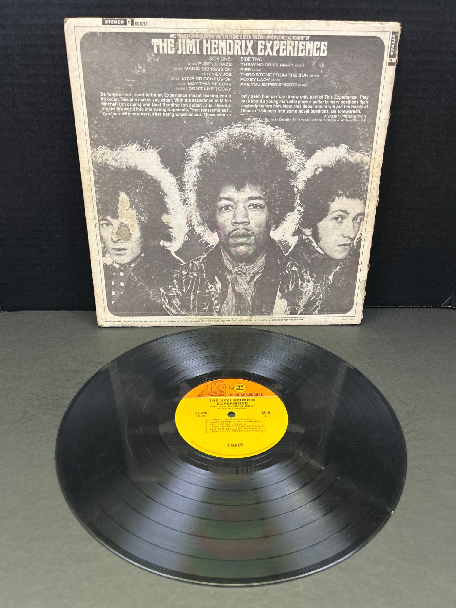 The Jimi Hendrix Experience - 'Are You Experienced?' Vinyl Record - 2