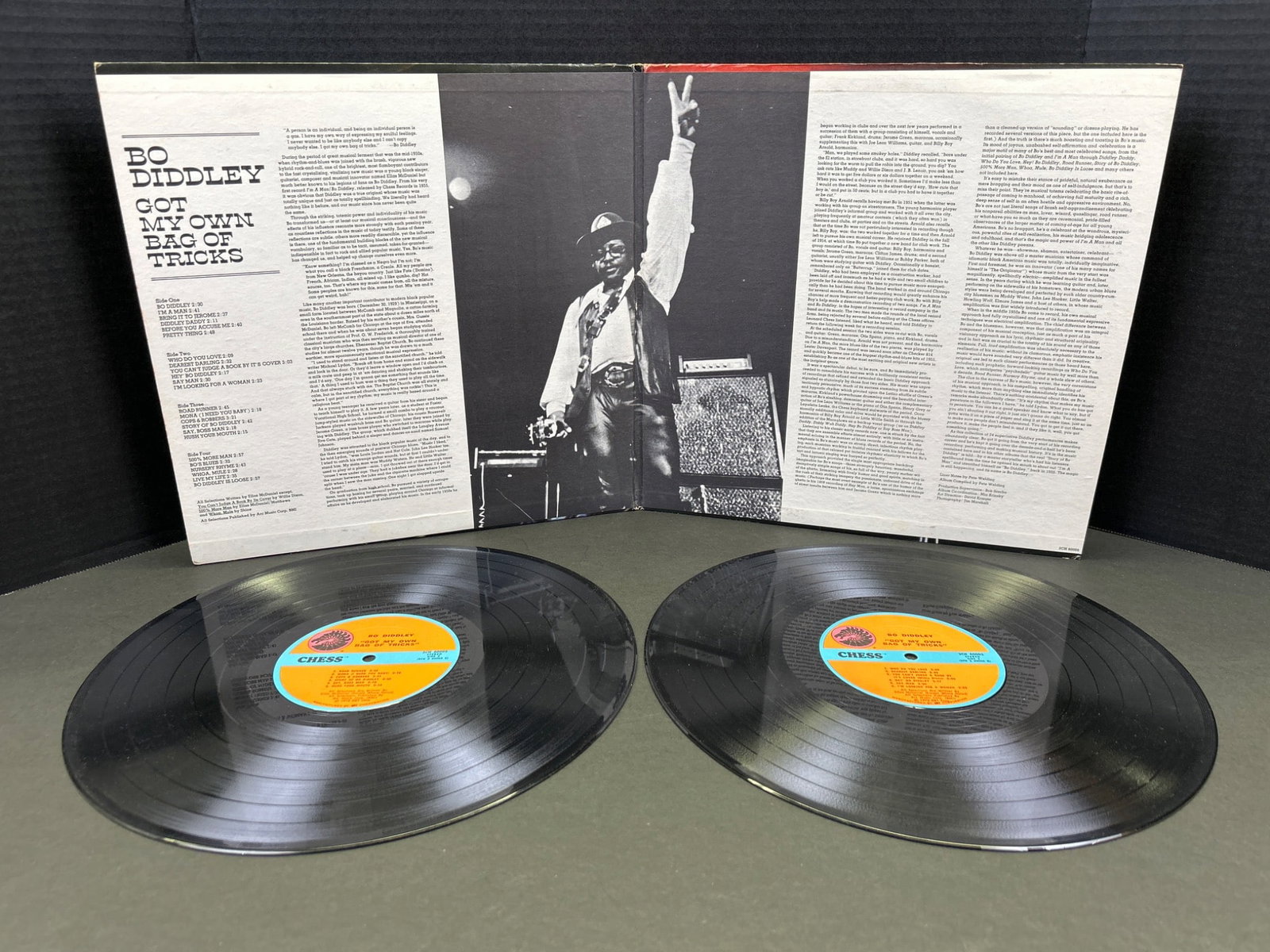 Bo Diddley Got My Own Bag of Tricks, Double Vinyl Album, Chess Records CH2-4001 - 2
