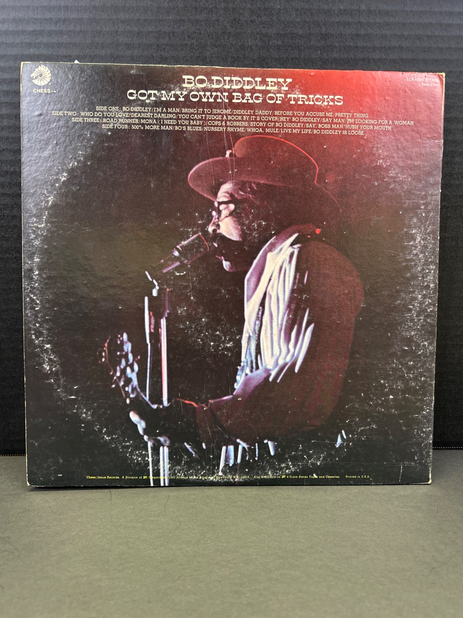 Bo Diddley Got My Own Bag of Tricks, Double Vinyl Album, Chess Records CH2-4001 - 3