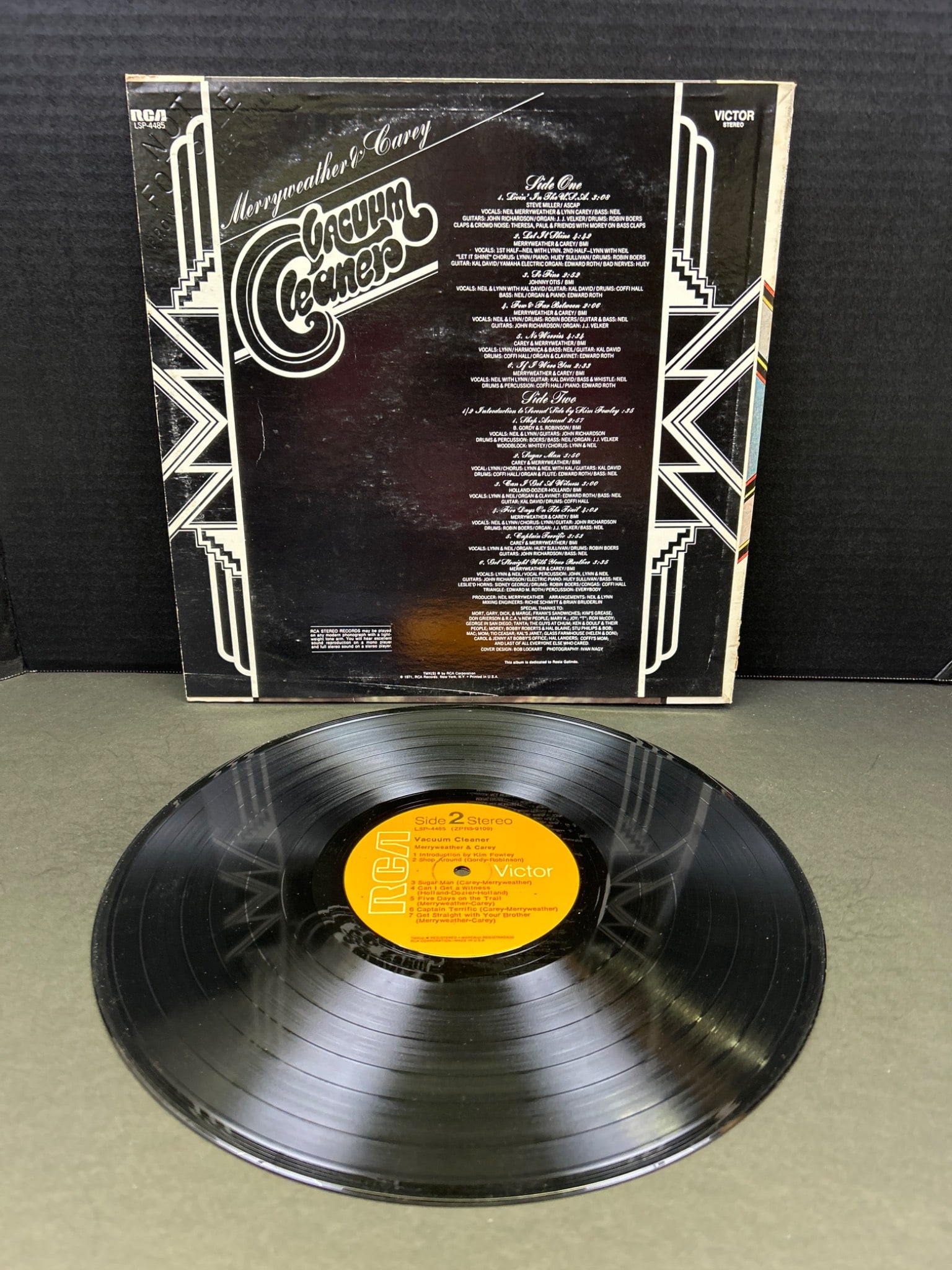 Margaritaher and Tracy Crown Of Creation Vinyl LP Record RCA LSP-4098 - 2