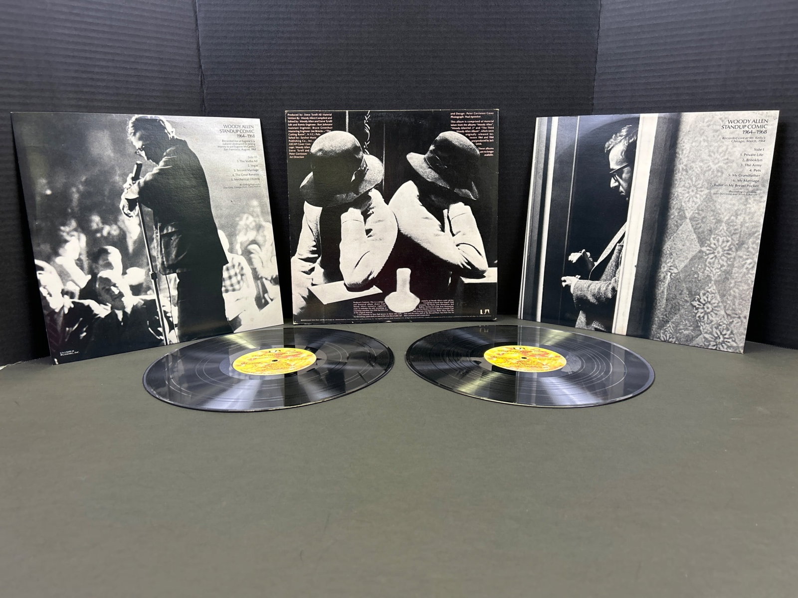 Woody Allens Comedy Albums with Gatefold Cover - 2