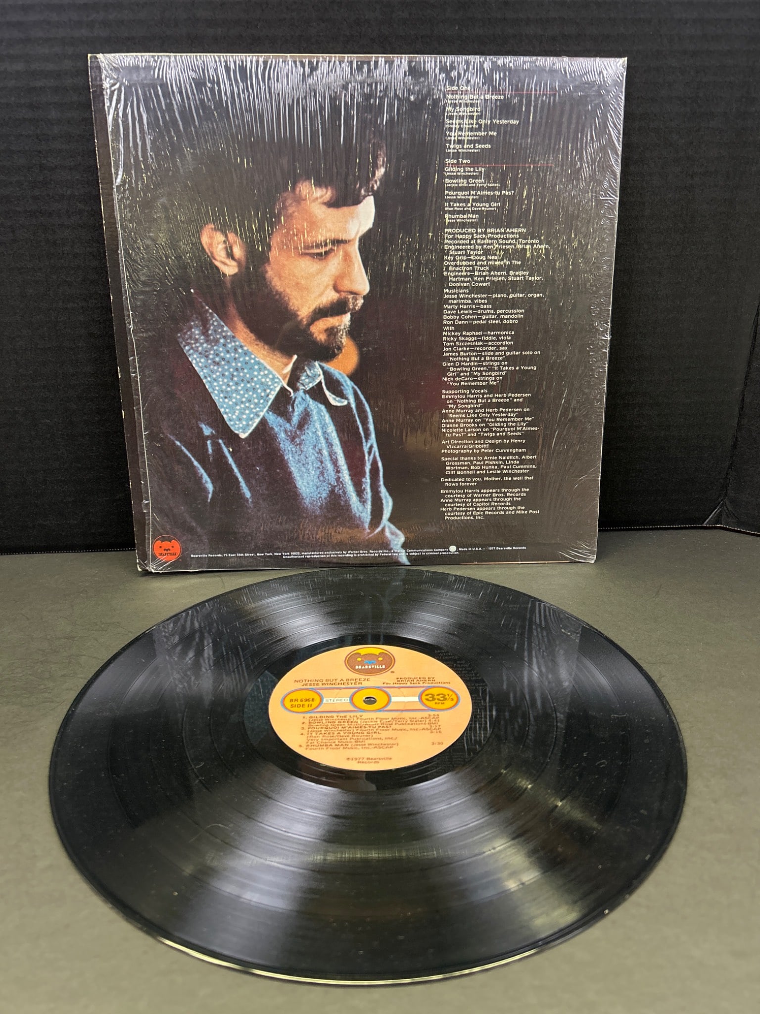 Jesse Winchester - Learn To Love It Vinyl Record Album - 2