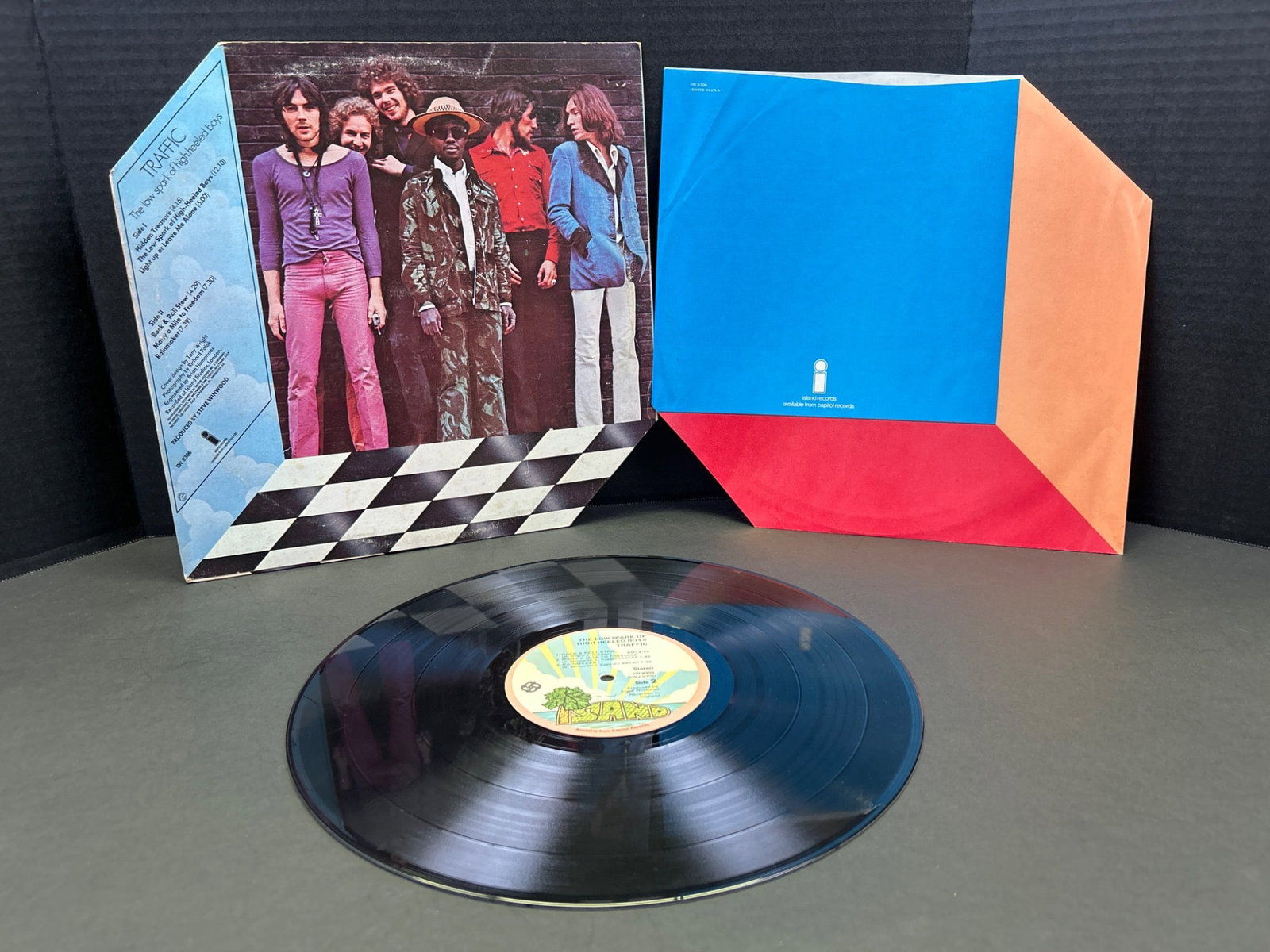 Traffic 'The Low Spark of High Heeled Boys' Vinyl Record with Original Sleeve - 2