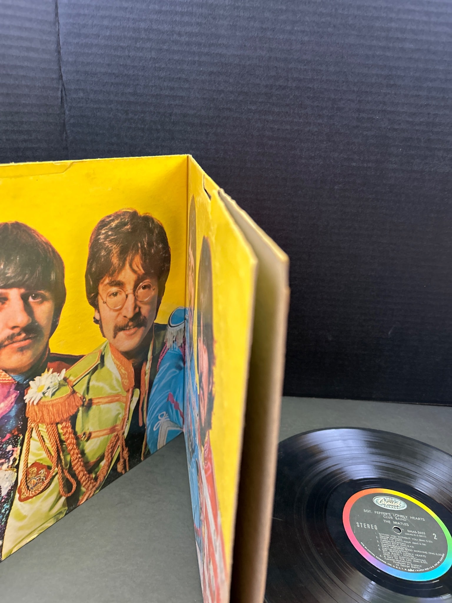 The Beatles Sgt. Pepper's Lonely Hearts Club Band Vinyl LP With Gatefold Sleeve - 3