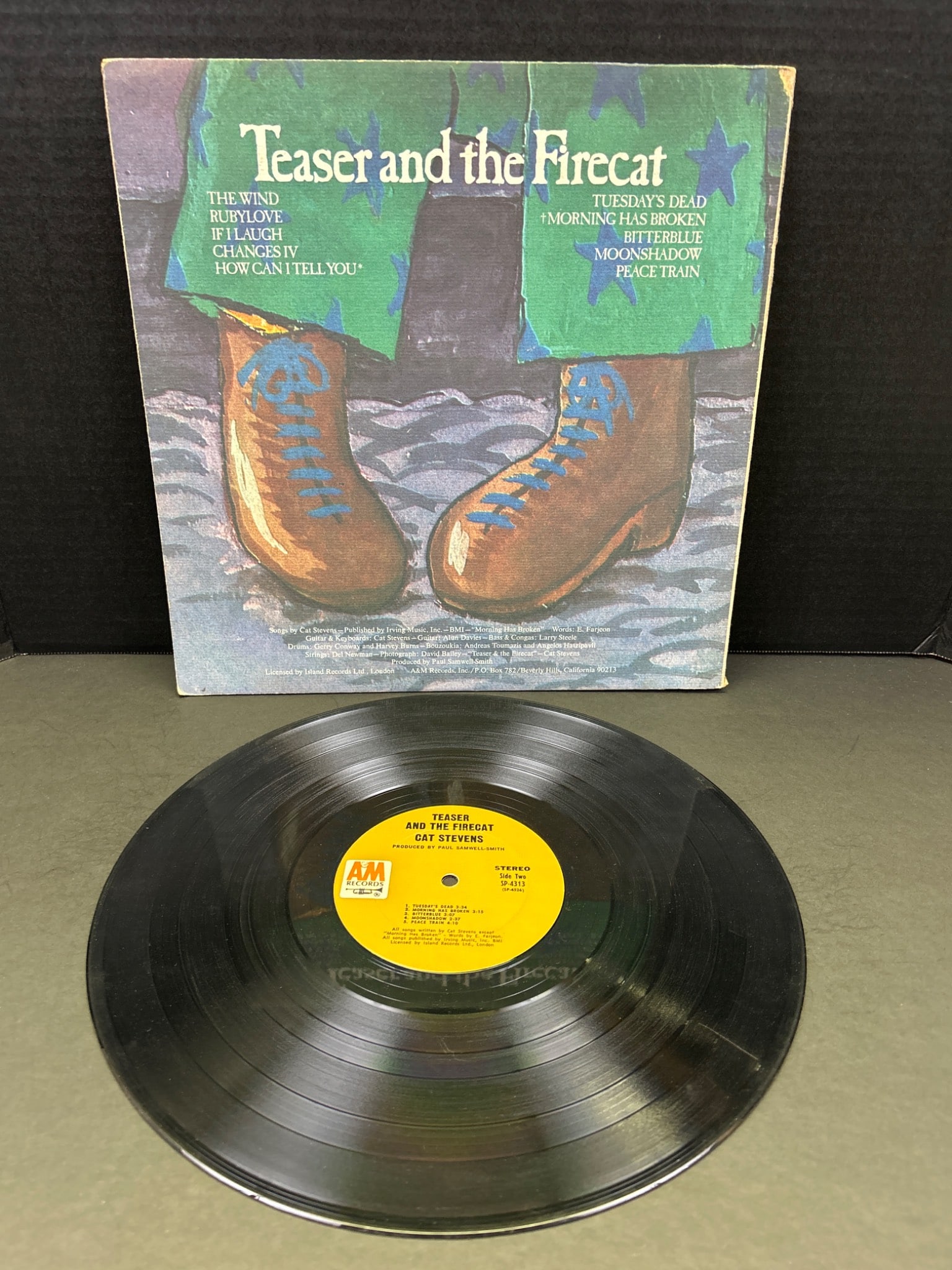 Cat Stevens ˜Teaser and the Firecat™ Vinyl LP A&M Records, 1971 - 2