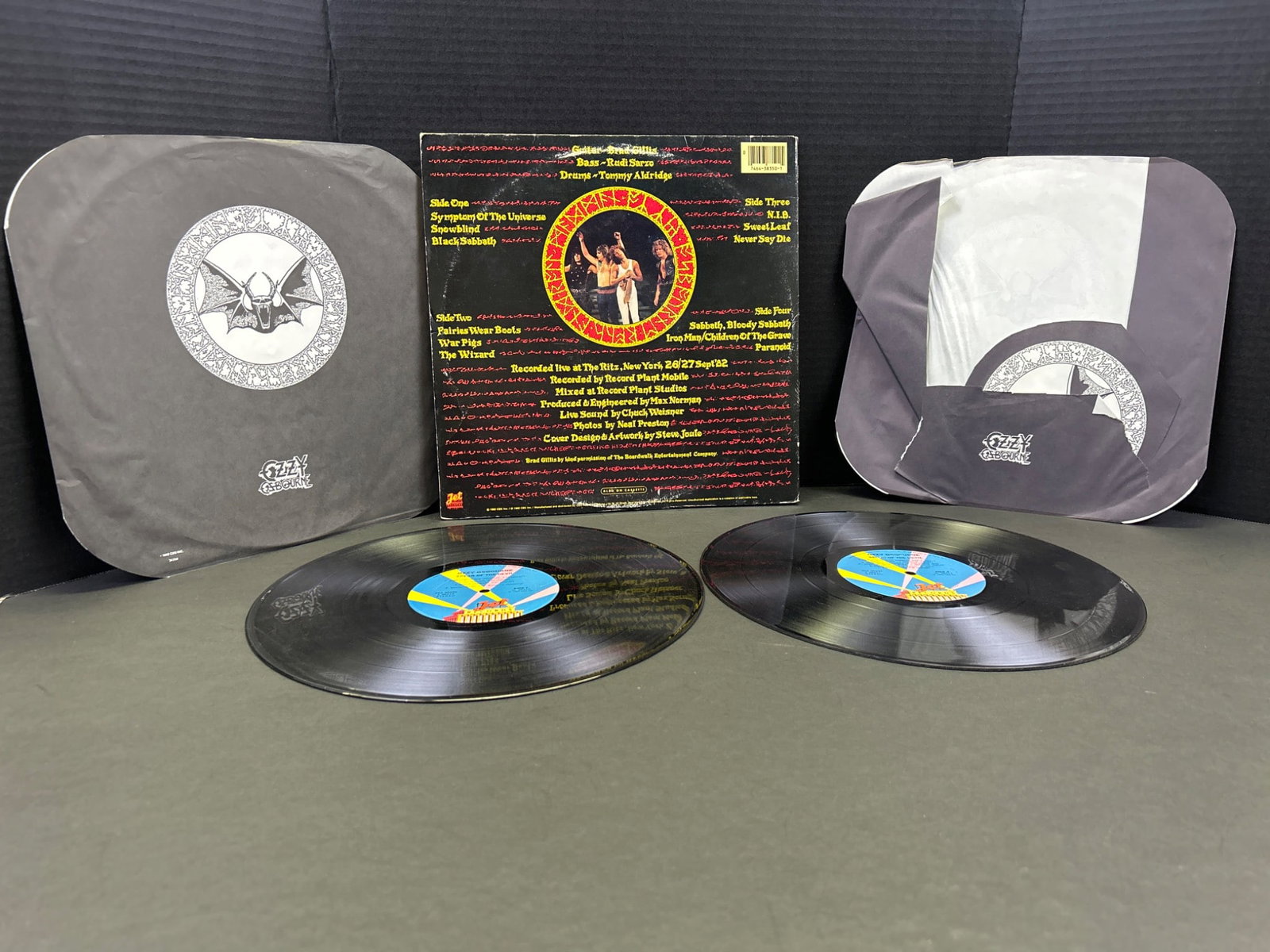 Ozzy Osbourne 'Speak of the Devil' Double LP Vinyl Album with Original Sleeves - 2