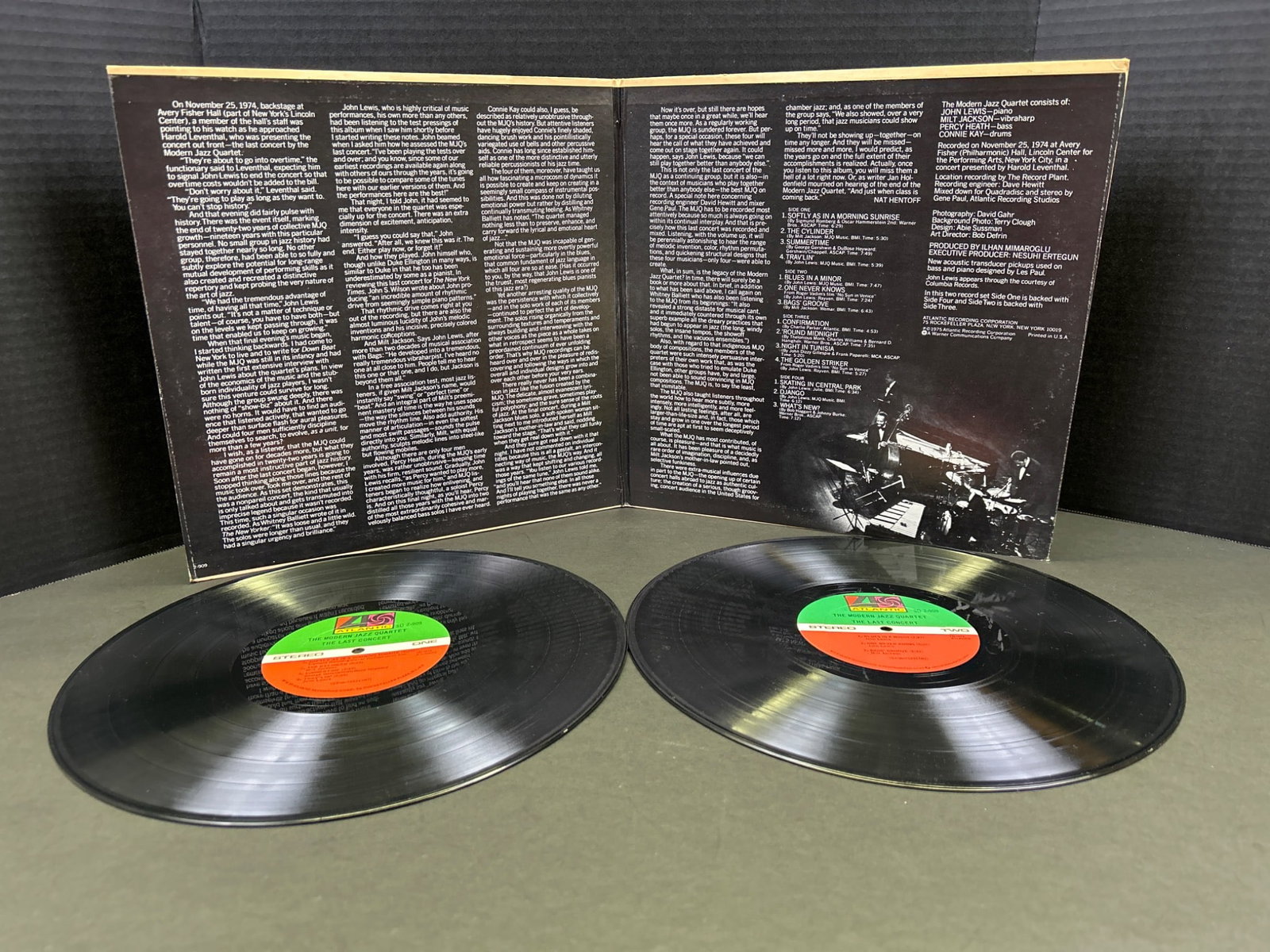 The Last Concert by The Modern Jazz Quartet Vinyl Album Set - 3