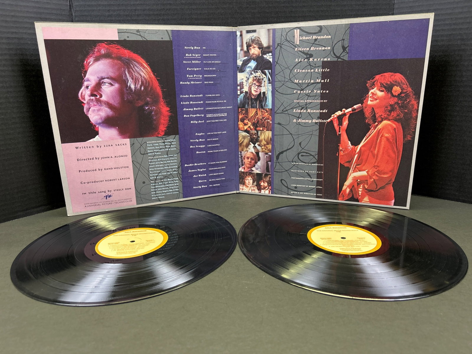 FM Motion Picture Soundtrack Double Vinyl LP, MCA Records 1978 - 2