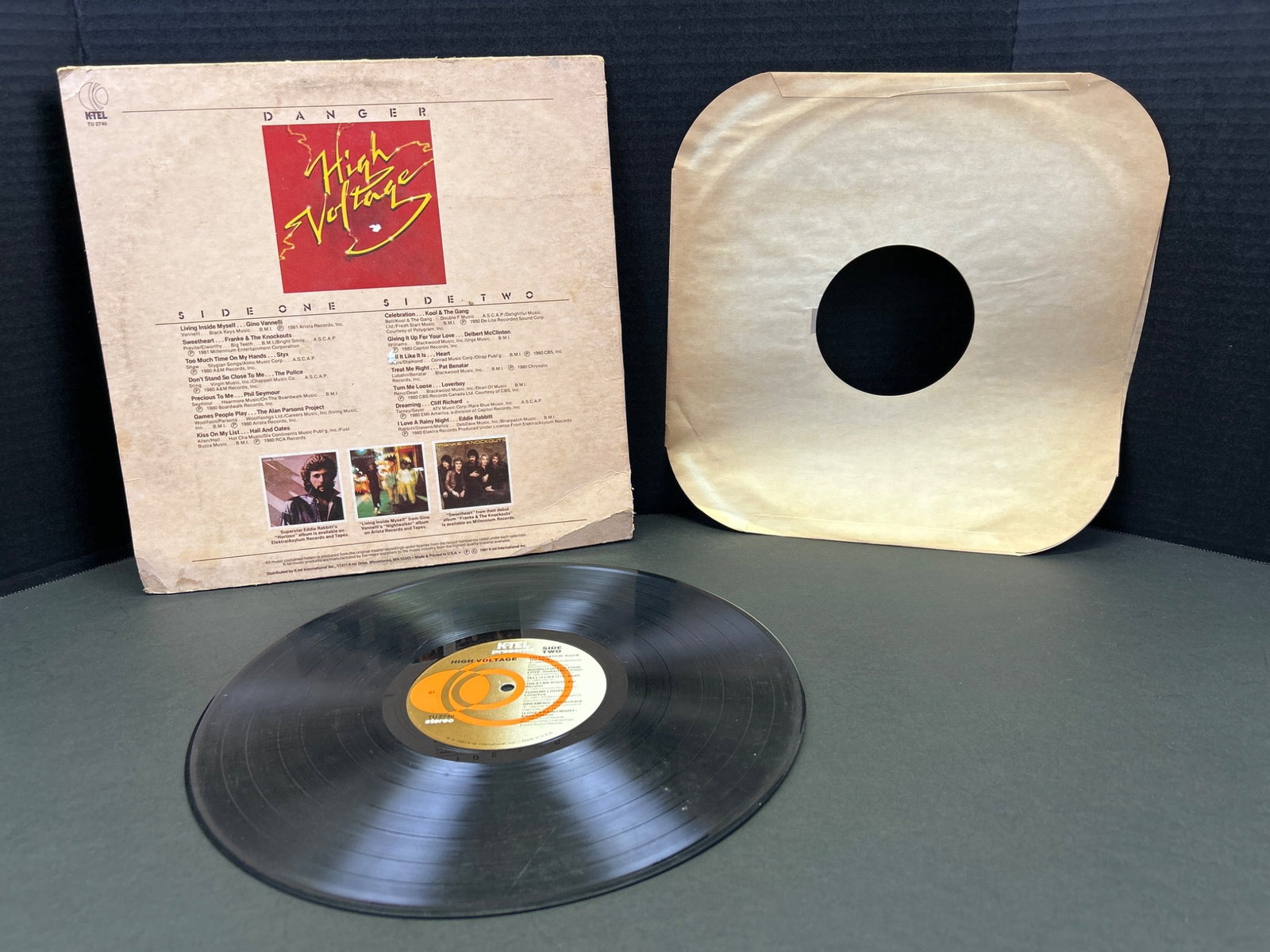 Danger - High Voltage Vinyl Record with Sleeve - 2