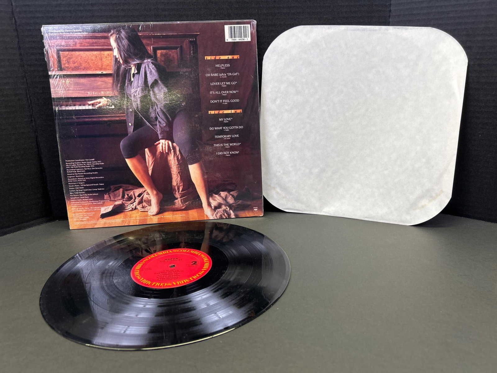 12-Inch Vinyl Record Napua "No Disguise" Album with Original Sleeve - 2