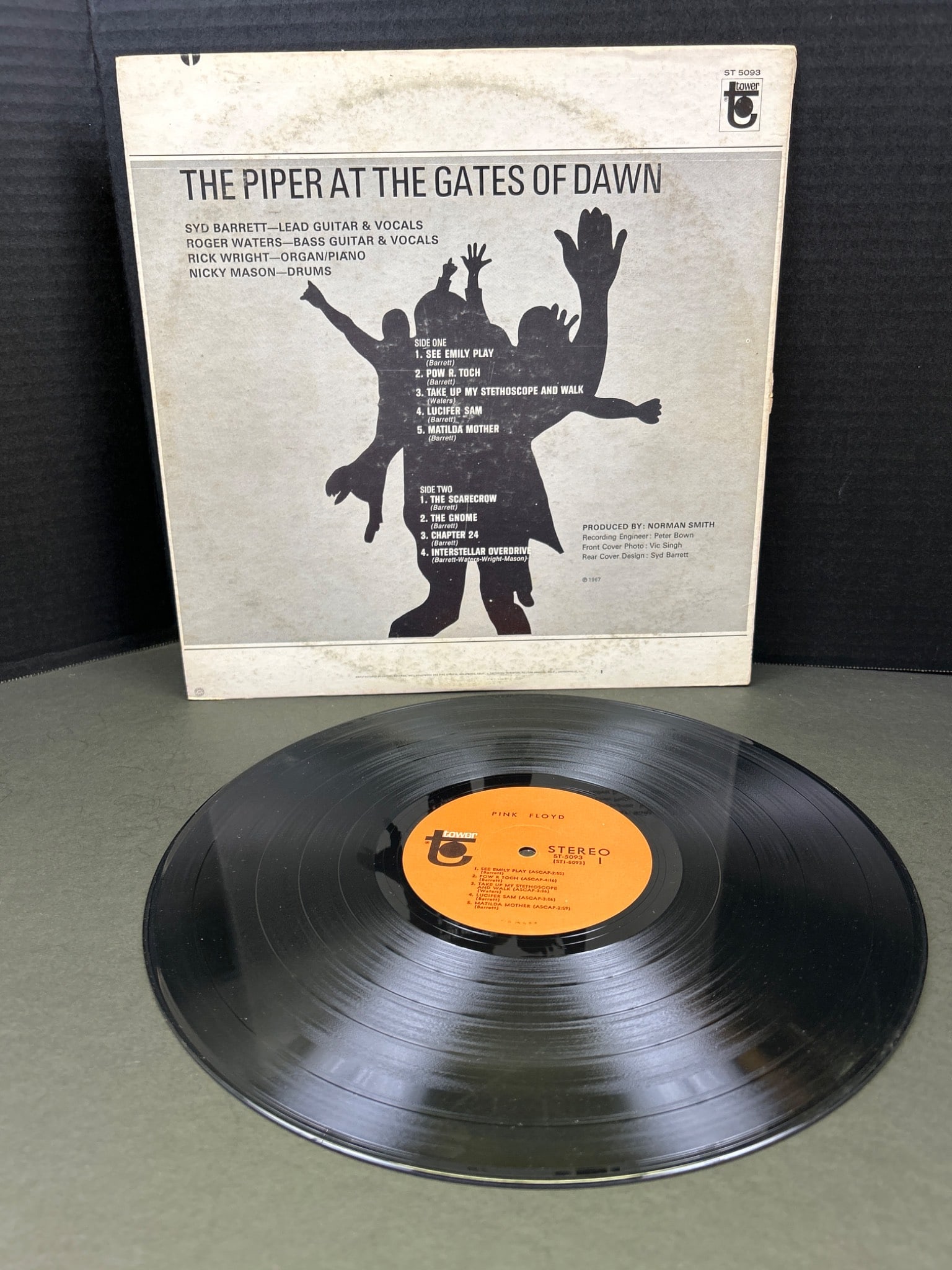 Pink Floyd The Piper At The Gates Of Dawn Stereo Vinyl LP, Tower ST-5093 - 2