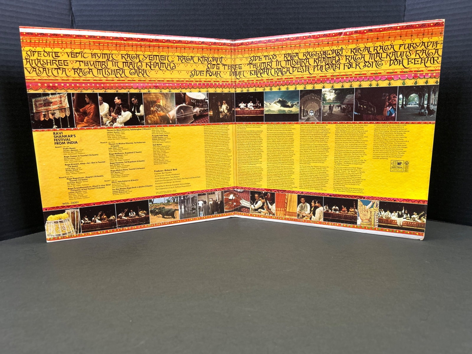 Ravi Shankar: Festival From India, 1976 2-LP Recording by Liberty Records - 4