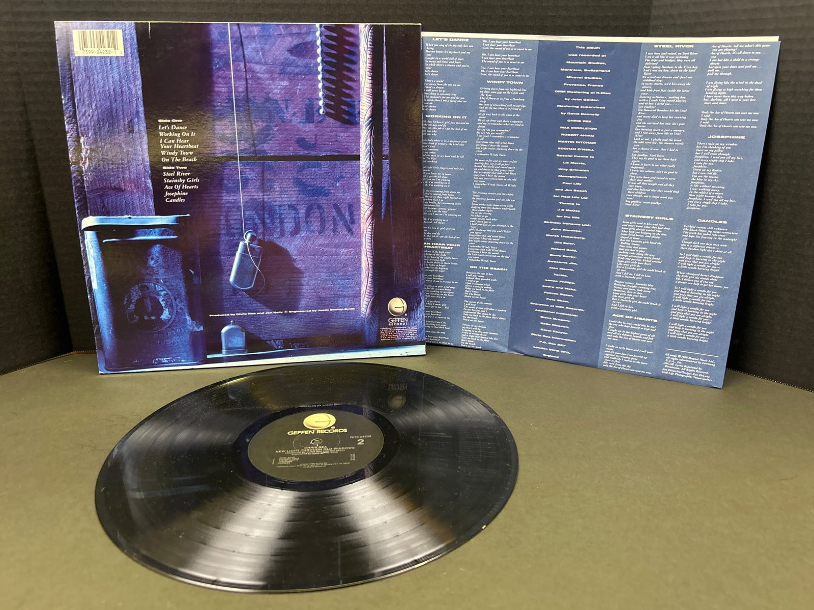 Chris Rea 'New Light Through Old Windows' Vinyl LP with Insert Sleeve - 2