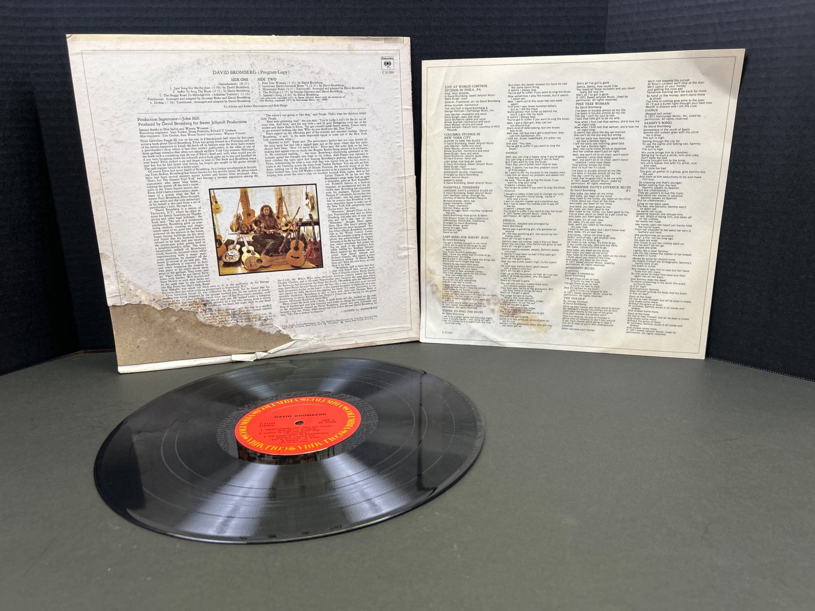 Vinyl Record Simon & Garfunkel ˜The Concert in Central Park, CBS Records - 2