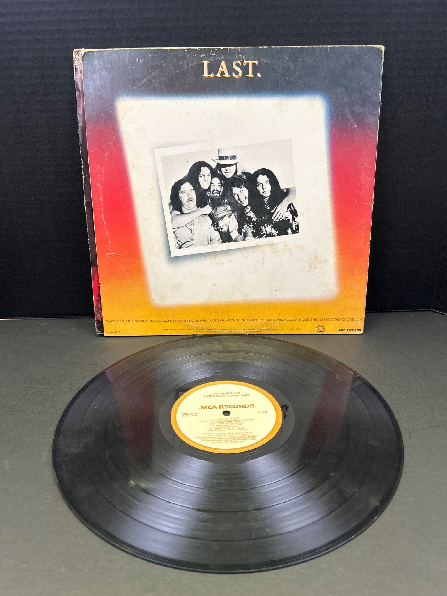 Lynyrd Skynyrd 'Skynyrd's First And... Last' Vinyl Record Album - 2