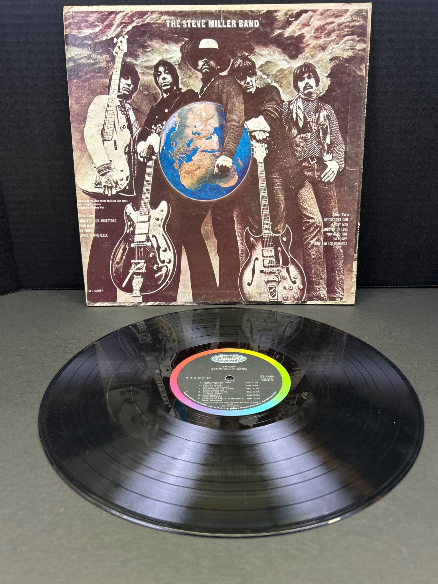 The Steve Miller Band Album 'Sailor' Vinyl Record (1968) - 2