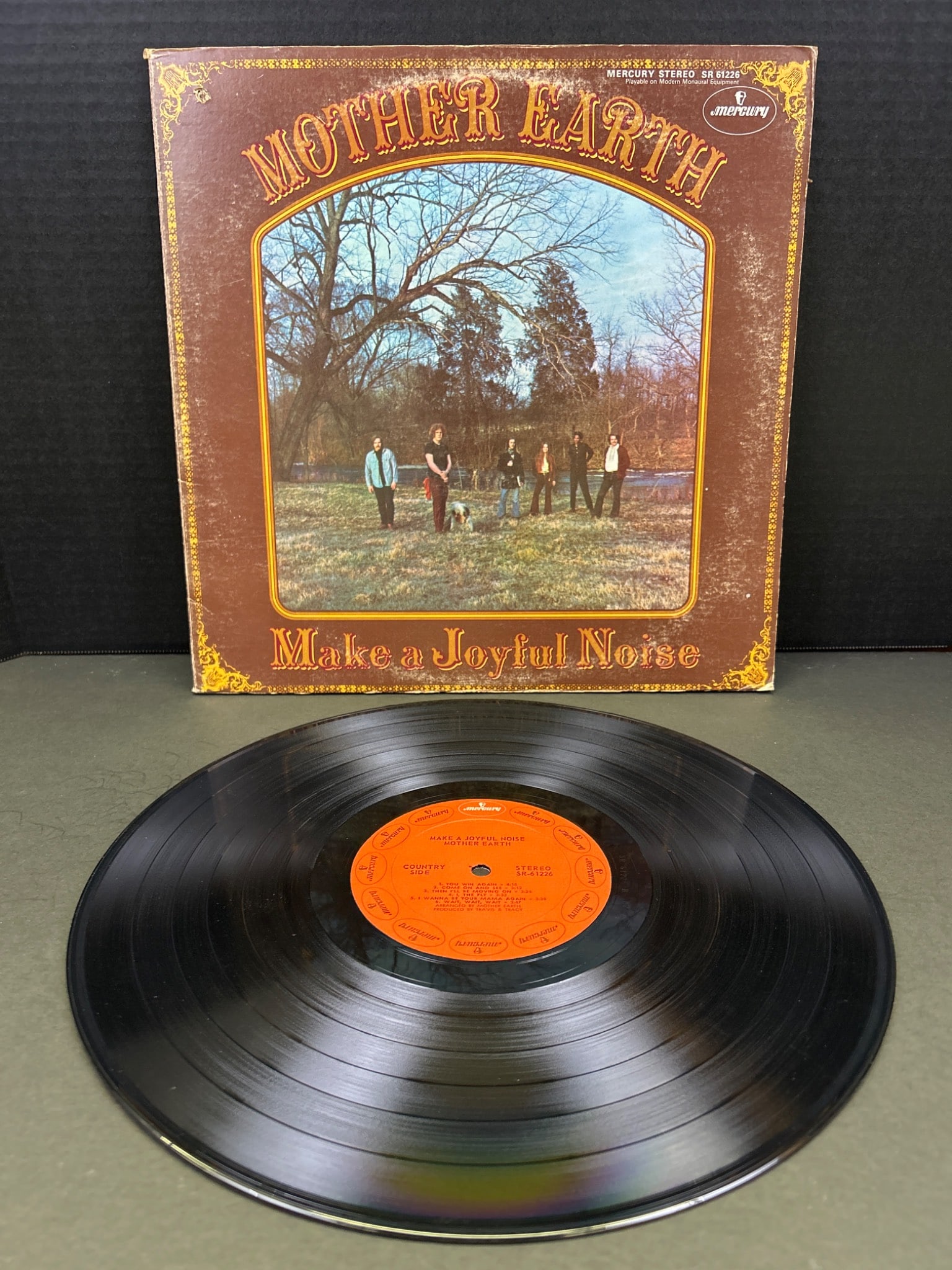 Mother Earth 'Make A Joyful Noise' Vinyl Album, Mercury SRM-2-6500 - 2