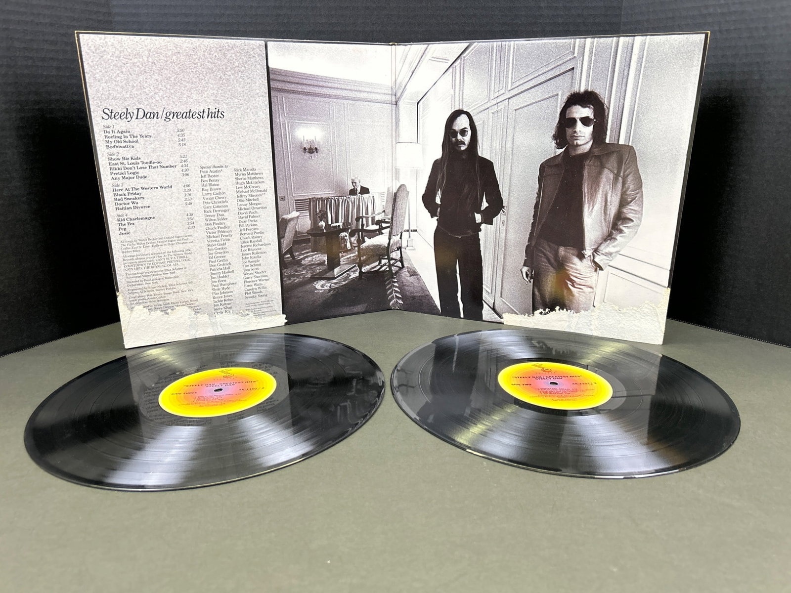 Steely Dan Vinyl Records: Gaucho and Greatest Hits, Double LPs - 2
