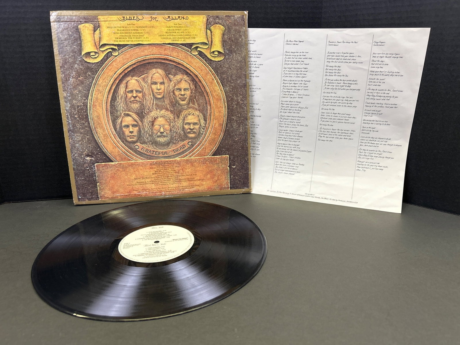 Grateful Dead Vinyl Records: ˜Grateful Dead (1971) & ˜Wake of the Flood (1973) - 2