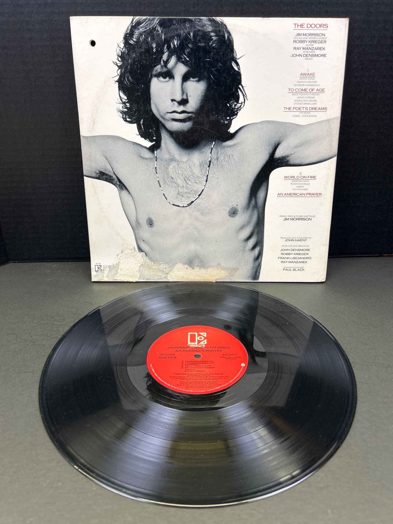 Jim Morrison Commemorative Vinyl Album Featuring The Doors - 2