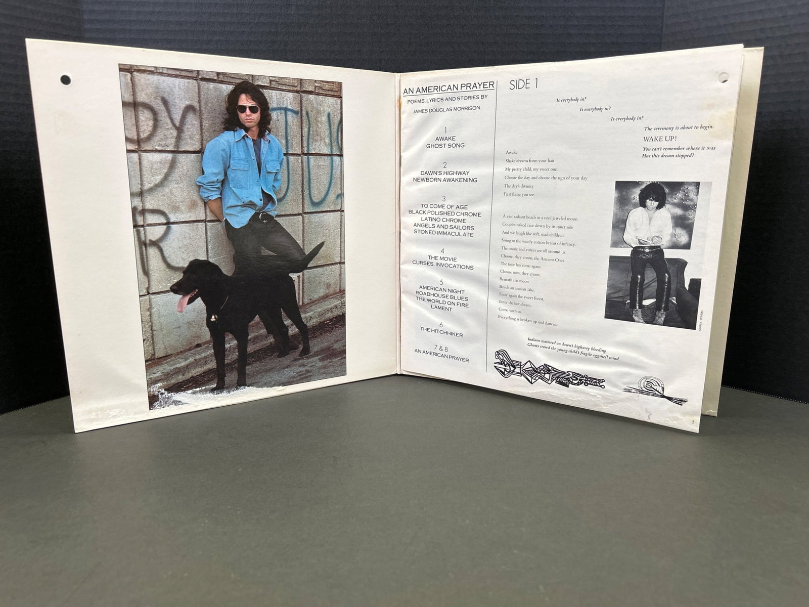 Jim Morrison Commemorative Vinyl Album Featuring The Doors - 3
