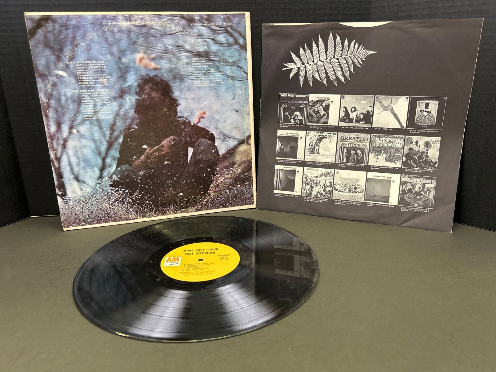 Cat Stevens 'Mona Bone Jakon' Vinyl LP with Original Sleeves - 2