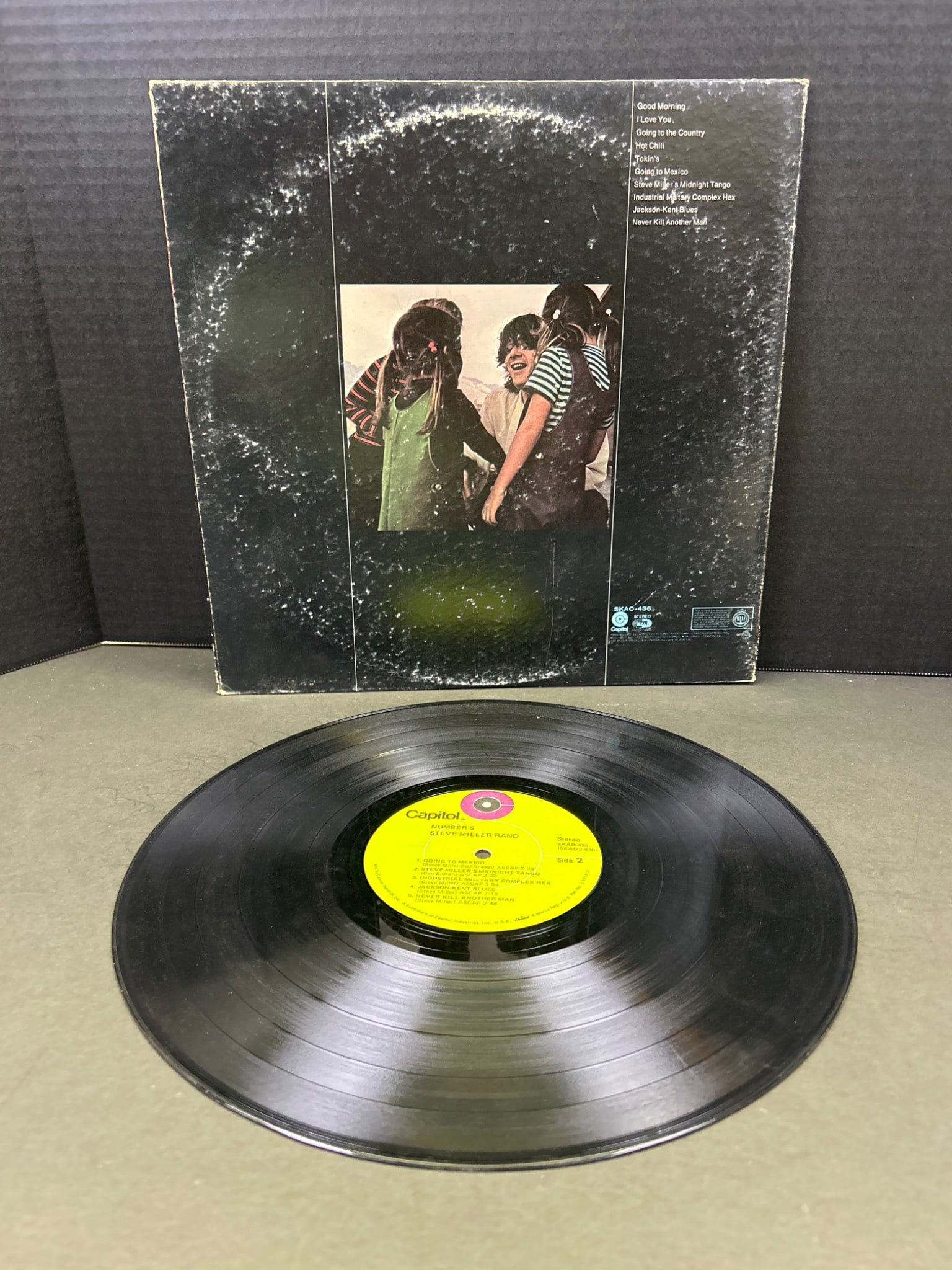 Steve Miller Band ˜Number 5 Vinyl Record Album with Original Sleeve - 2