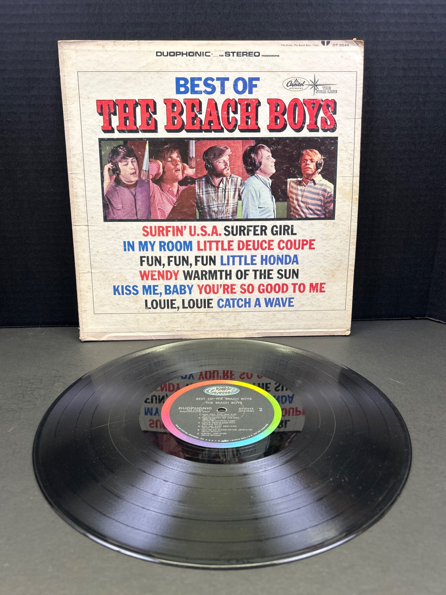 Best of the Beach Boys, Vol. 1 Vinyl Record, Capitol Records (Duophonic Stereo) (1 of 2)