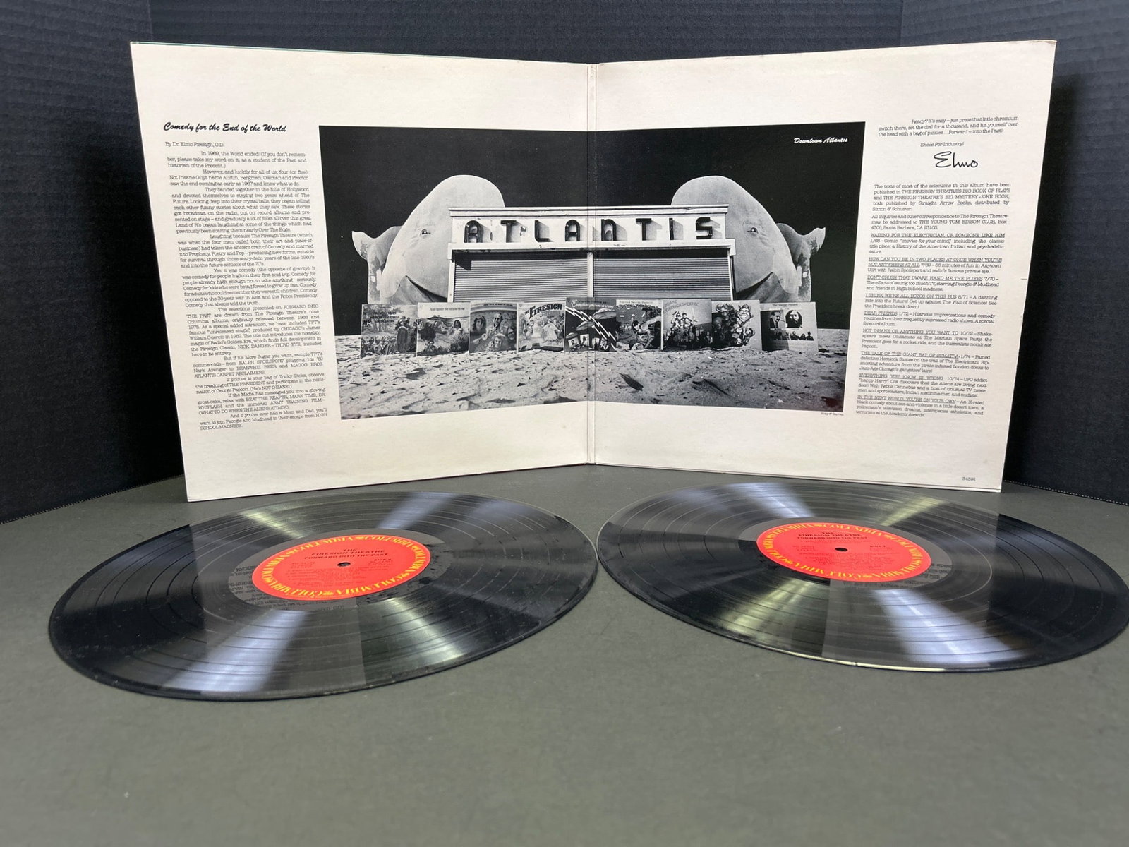 Emerson, Lake & Palmer - Works Volume 1 Double LP Vinyl Record (1977) - 2