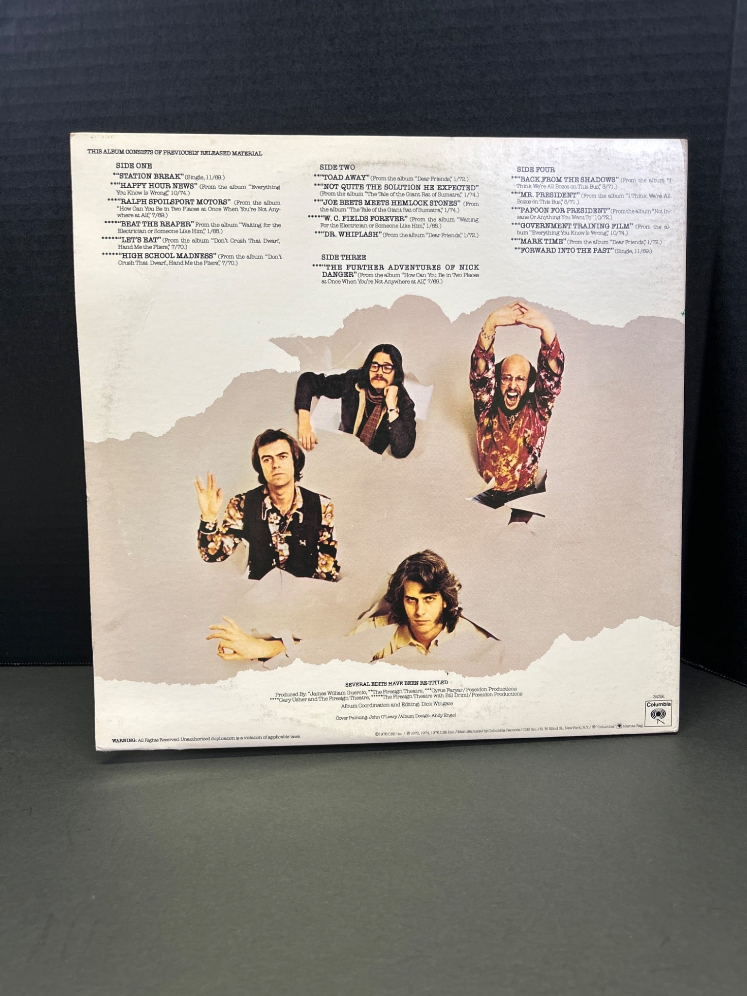 Emerson, Lake & Palmer - Works Volume 1 Double LP Vinyl Record (1977) - 3