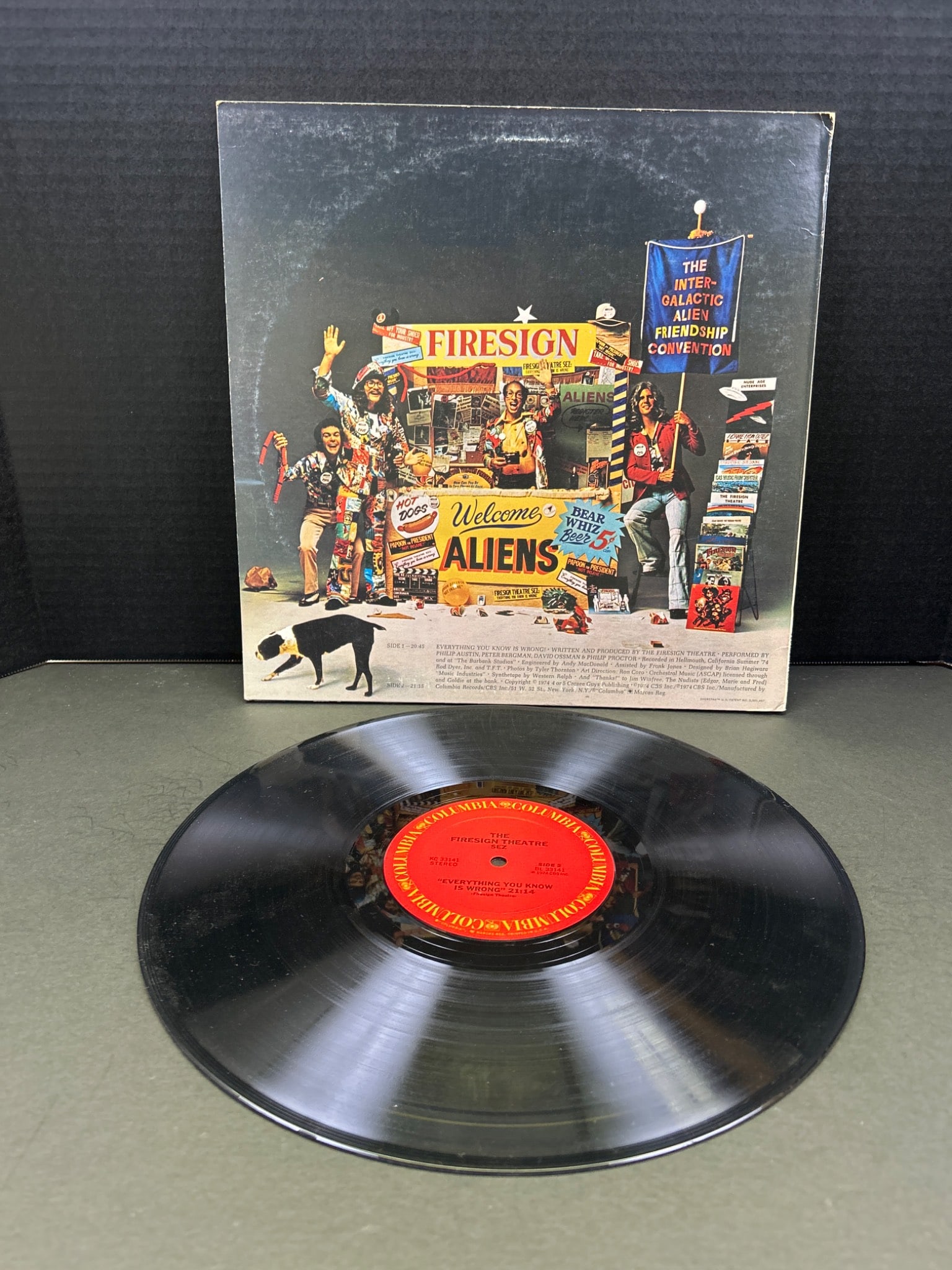 Firesign Theatre Everything You Know Is Wrong Vinyl Record LP with Sleeve - 2