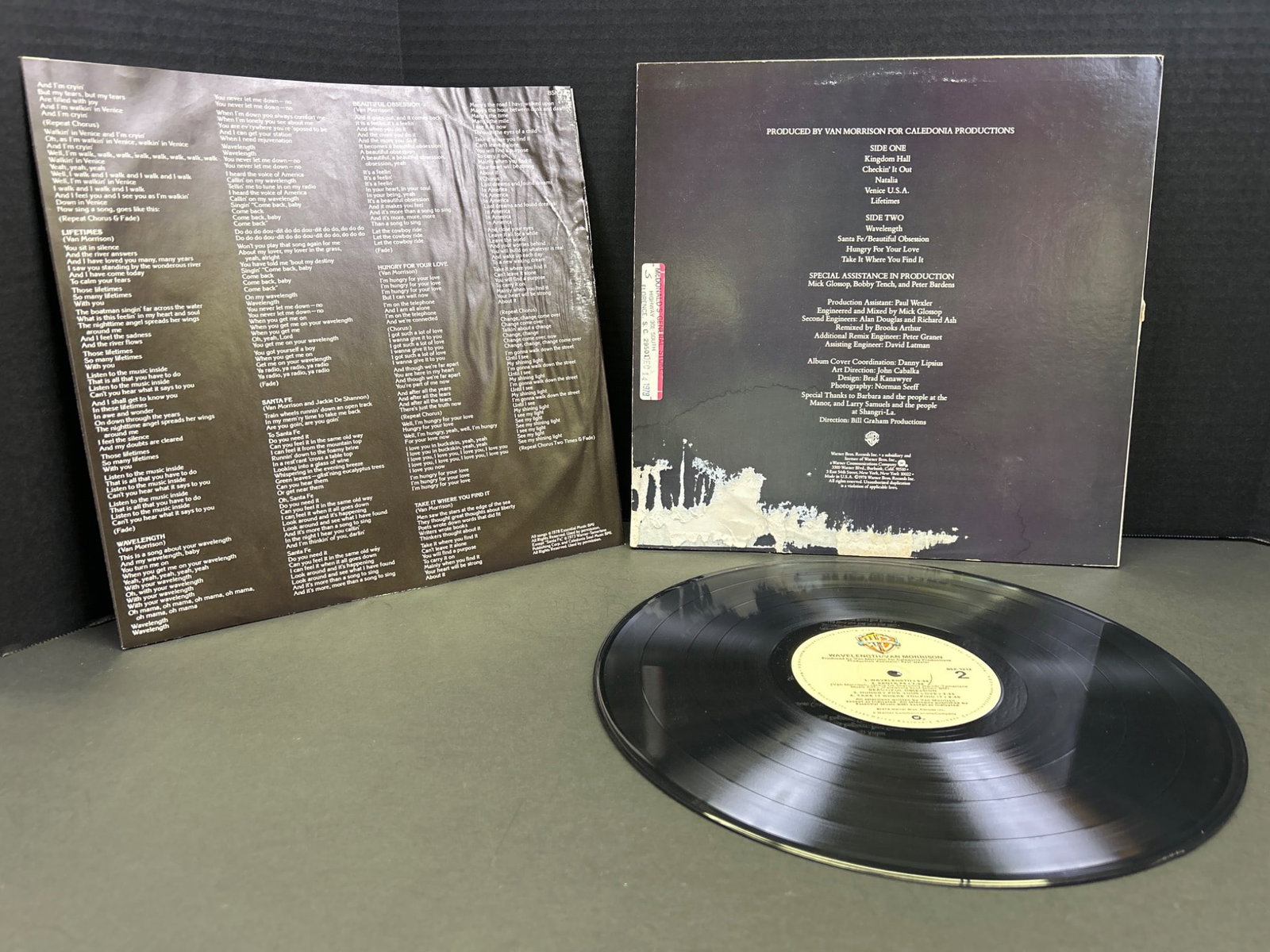 Van Morrison 'Wavelength' - Vinyl Record LP - Warner Bros Records (1978) - 2