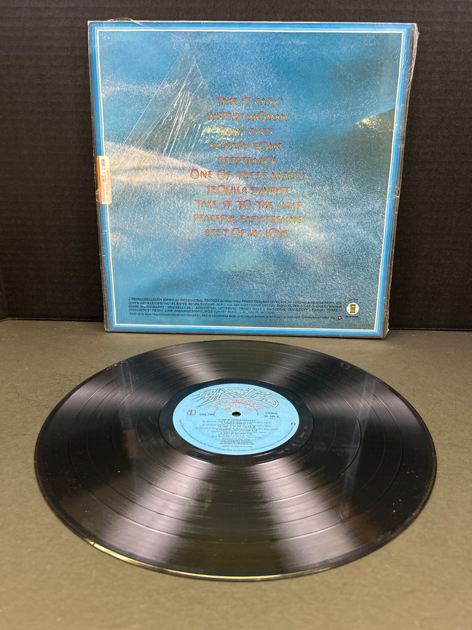 Eagles 'Their Greatest Hits 1971-1975' Vinyl Record with Sleeve - 2