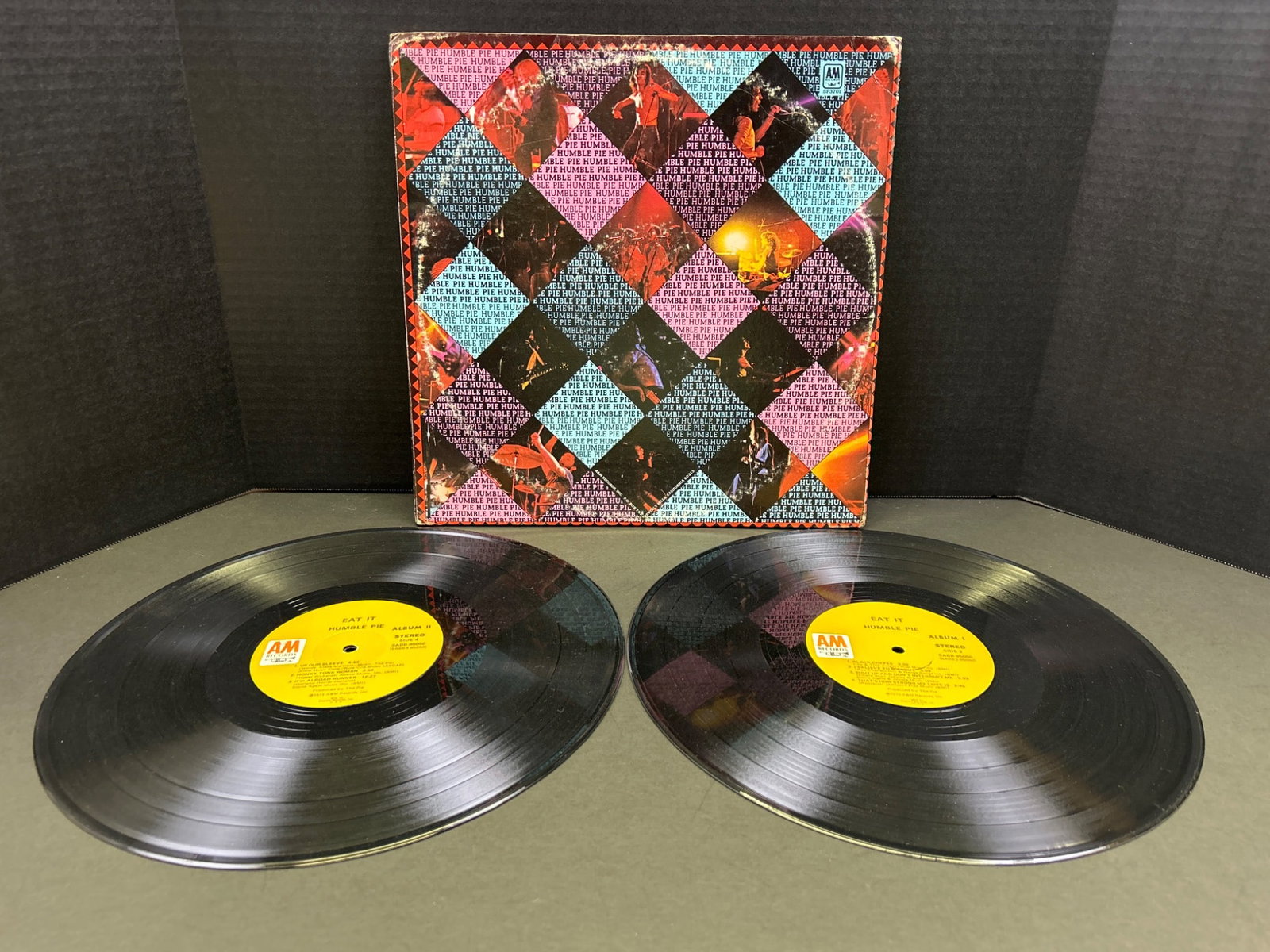 Humble Pie Eat It Double Vinyl Record LP with Gatefold Sleeve - 2