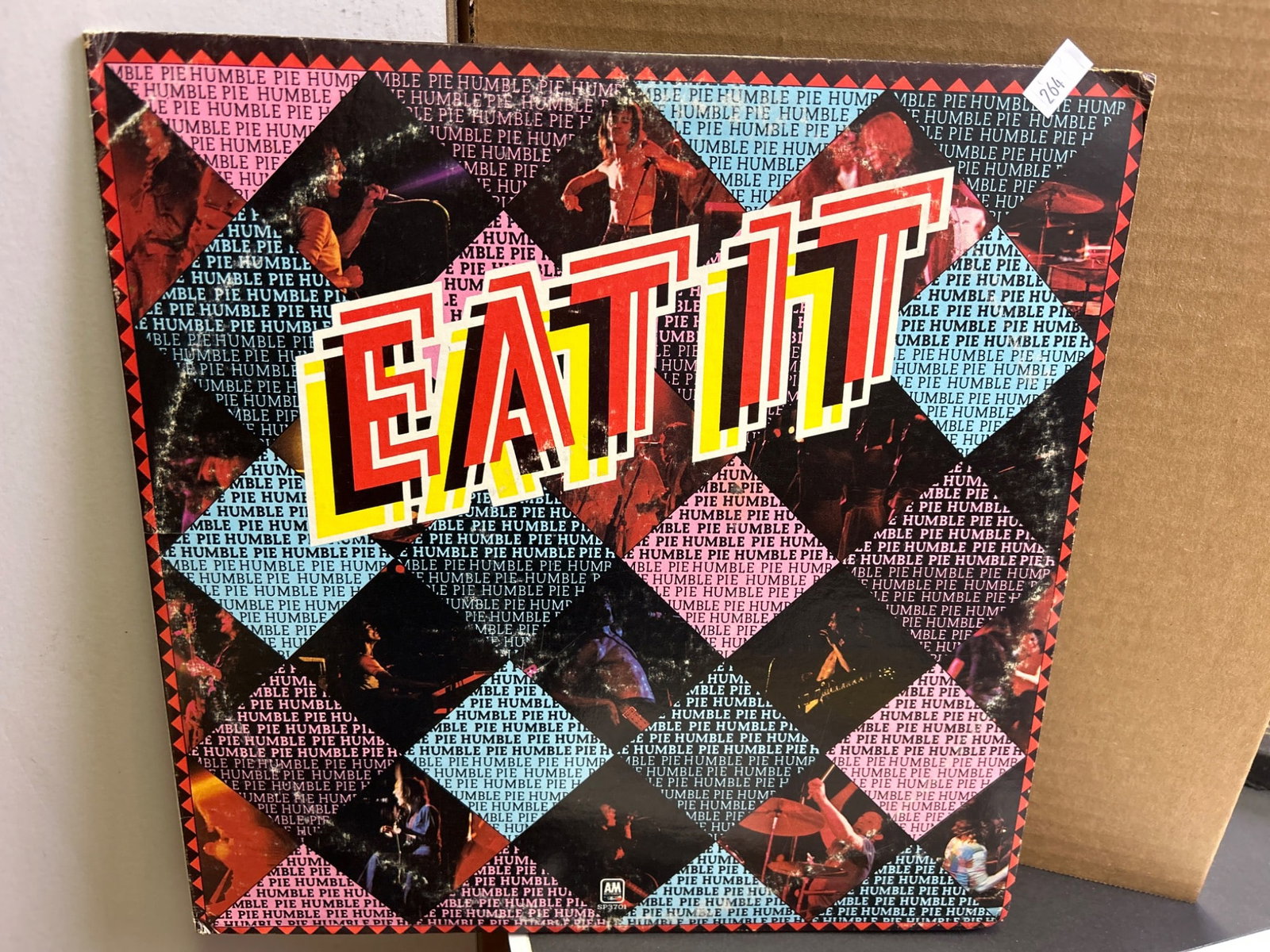 Humble Pie Eat It Double Vinyl Record LP with Gatefold Sleeve - 4