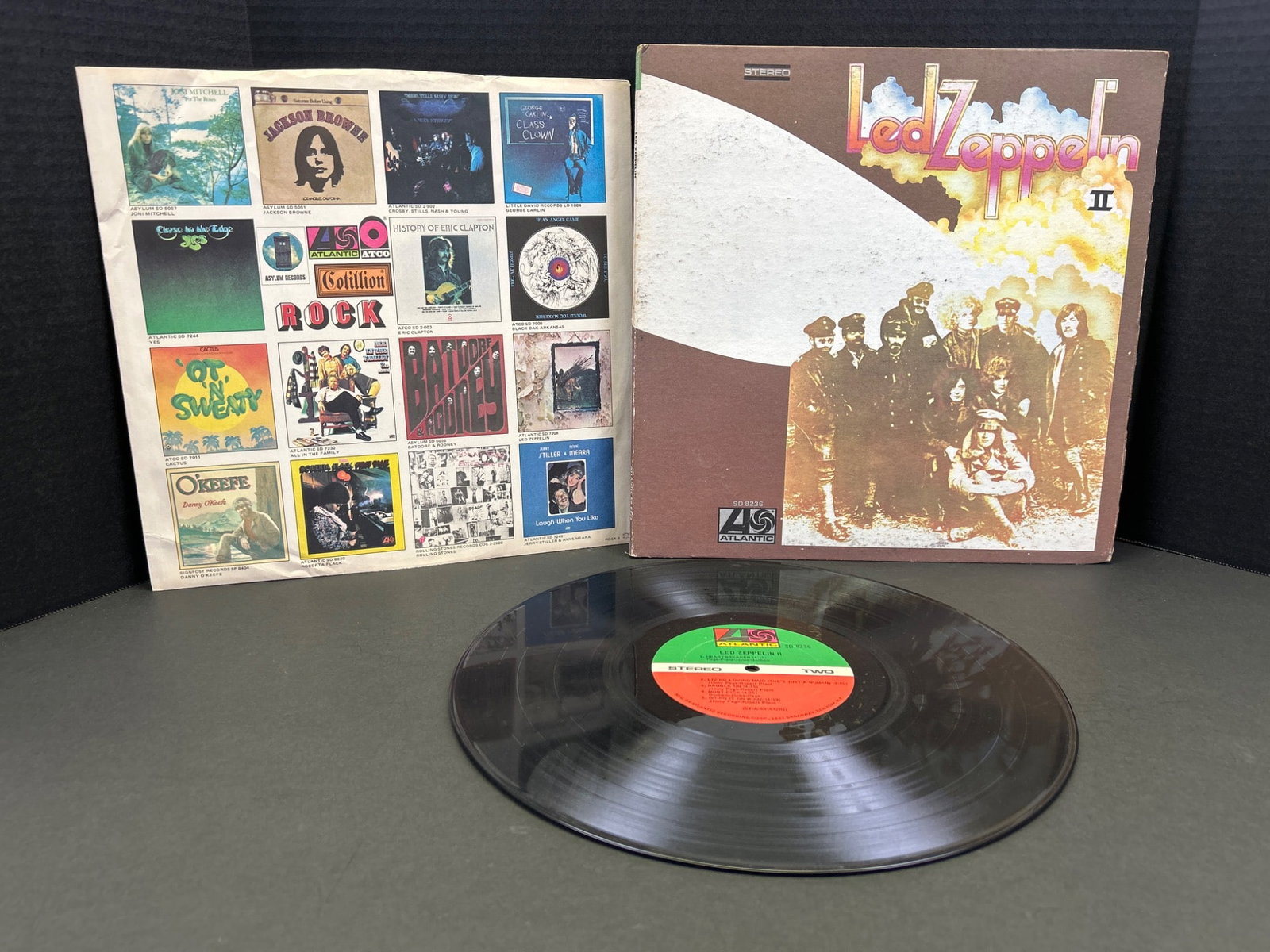 Led Zeppelin II Vinyl LP Record, Atlantic Label With Sleeve (1 of 3)