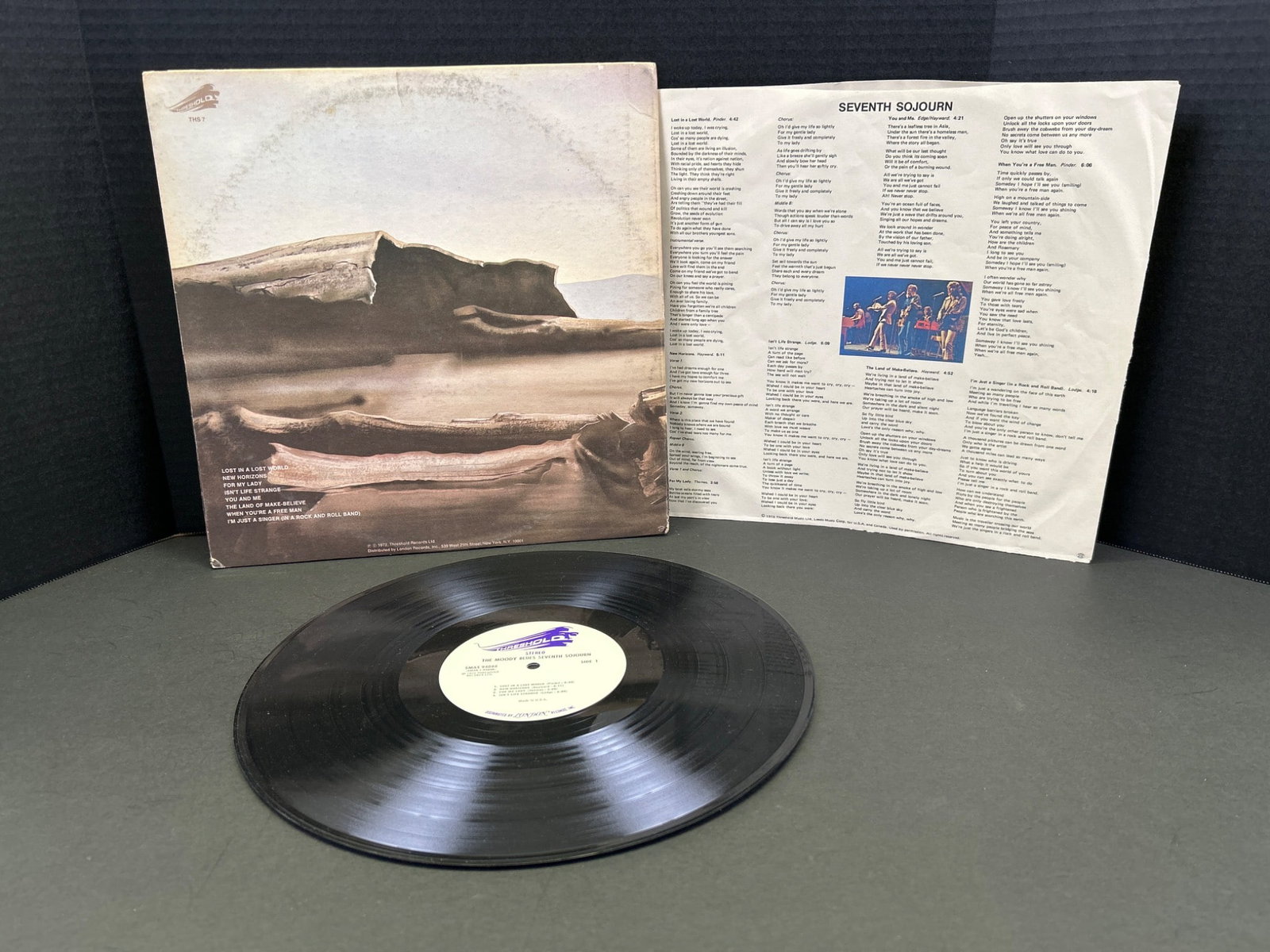 The Moody Blues Seventh Sojourn Vinyl Album with Gatefold Sleeve - 2