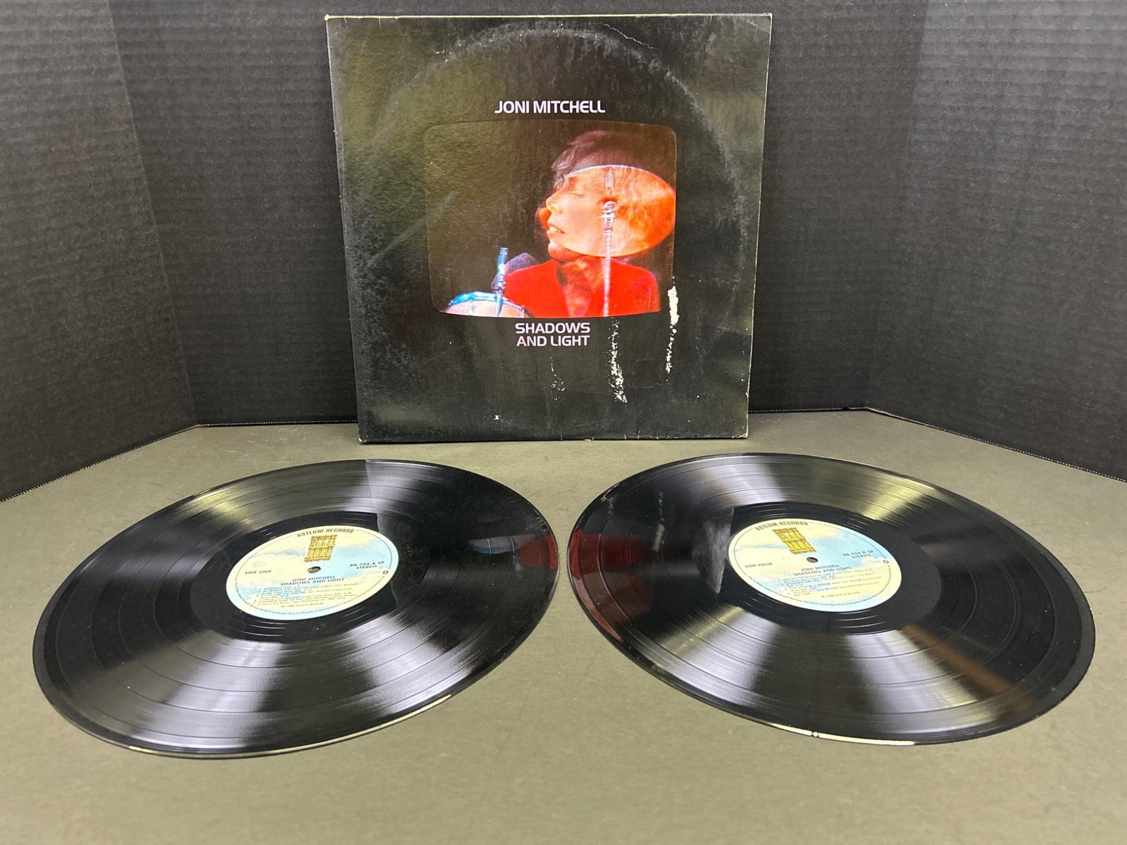Joni Mitchell 'Shadows And Light' Double LP Vinyl Record Album (1 of 3)