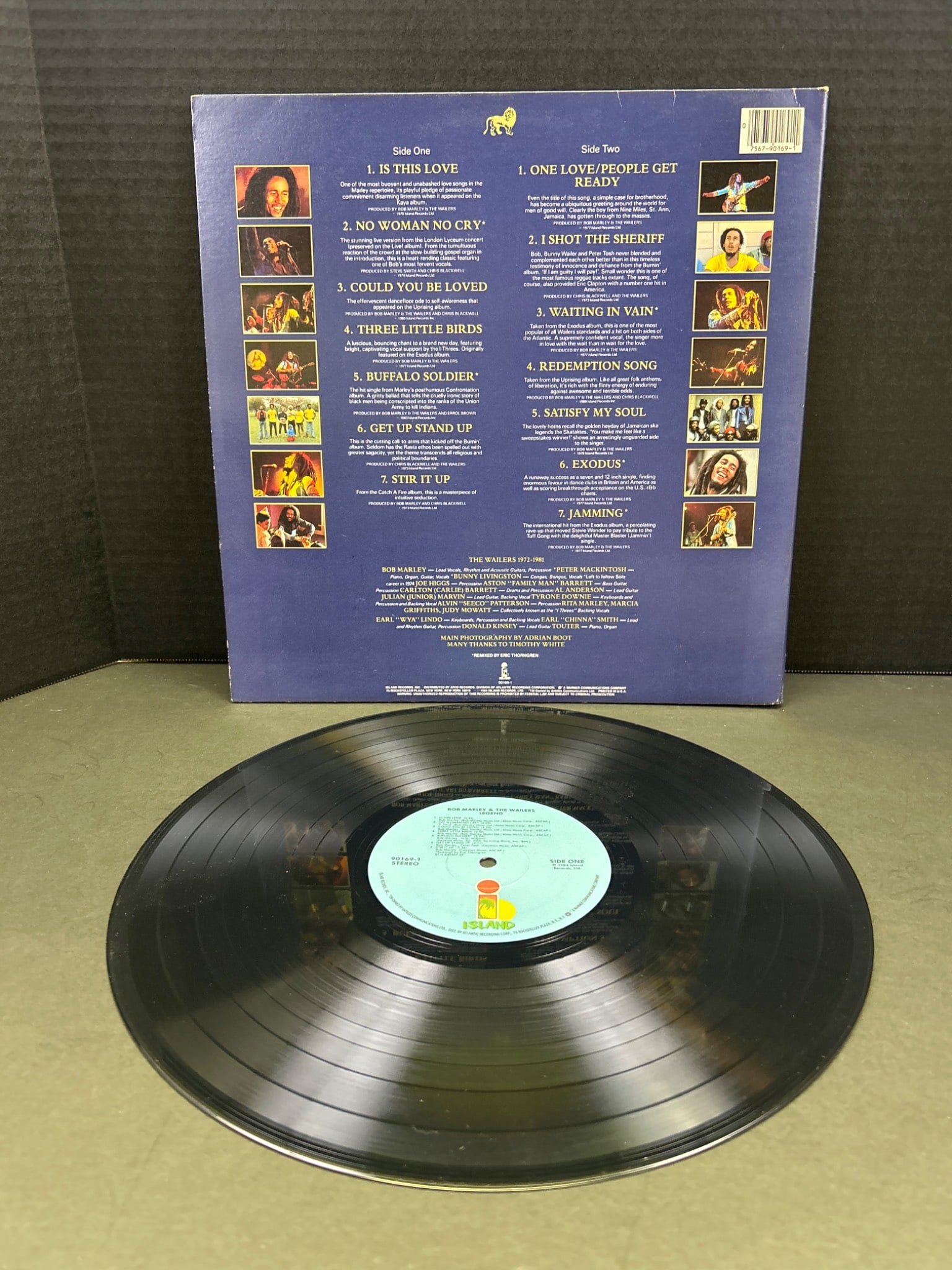 Bob Marley and the Wailers ˜Legend Vinyl Record with Gatefold Sleeve - 2